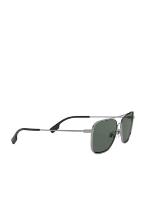 BURBERRY Sonnenbrille BE3112, Farbe: 100371 - SILBER/ GRÜN (Bild 1)
