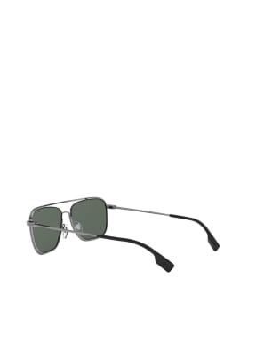 BURBERRY Sonnenbrille BE3112, Farbe: 100371 - SILBER/ GRÜN (Bild 1)