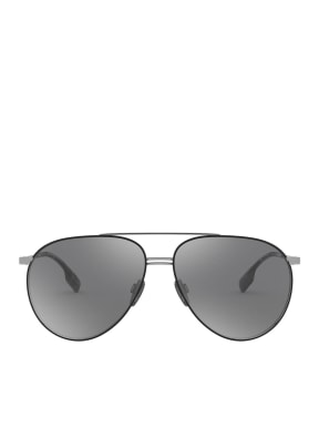 BURBERRY Sunglasses BE3108, Color: 12956G - SILVER/BLACK (Image 1)