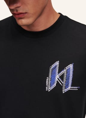 KARL LAGERFELD T-shirt, Farbe: SCHWARZ (Bild 1)