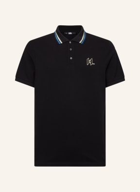 KARL LAGERFELD Poloshirt, Farbe: SCHWARZ (Bild 1)