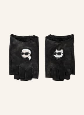 KARL LAGERFELD Handschuhe, Farbe: SCHWARZ (Bild 1)