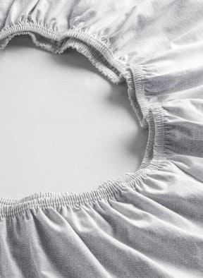 ESTELLA Spannbetttuch SAMT-VELOURS, Farbe: WEISS (Bild 1)