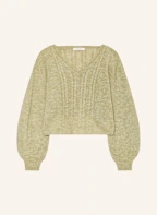 T-shirt manche longue avec boutons au col