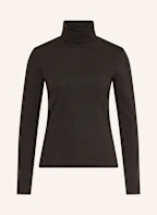 T-shirt a righe con scollo a V Curvy MYA