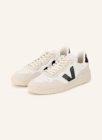 Veja V-10 B-Mesh W White Natural Marsala
