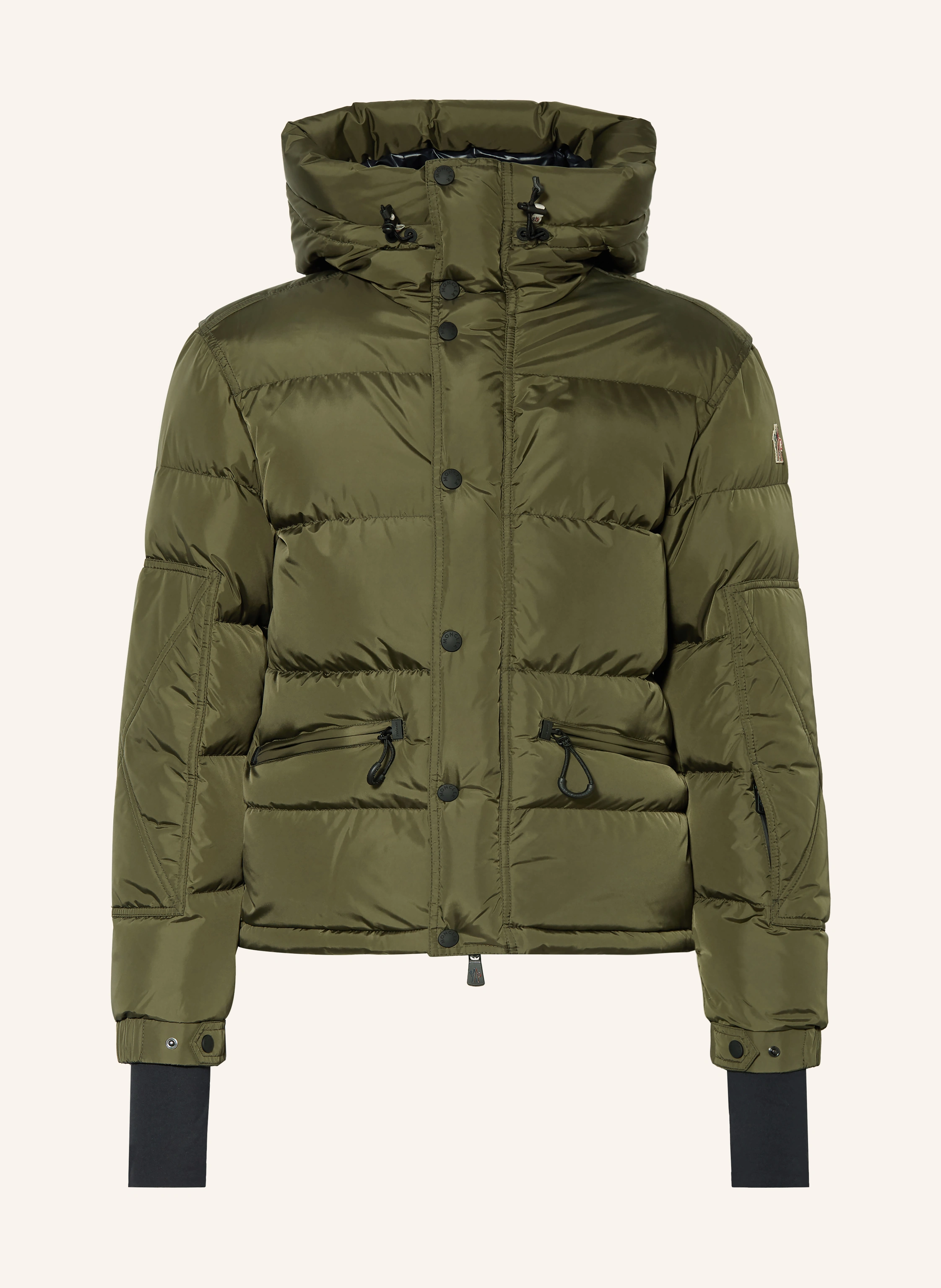 MONCLER GRENOBLE KASANKA down ski jacket in khaki
