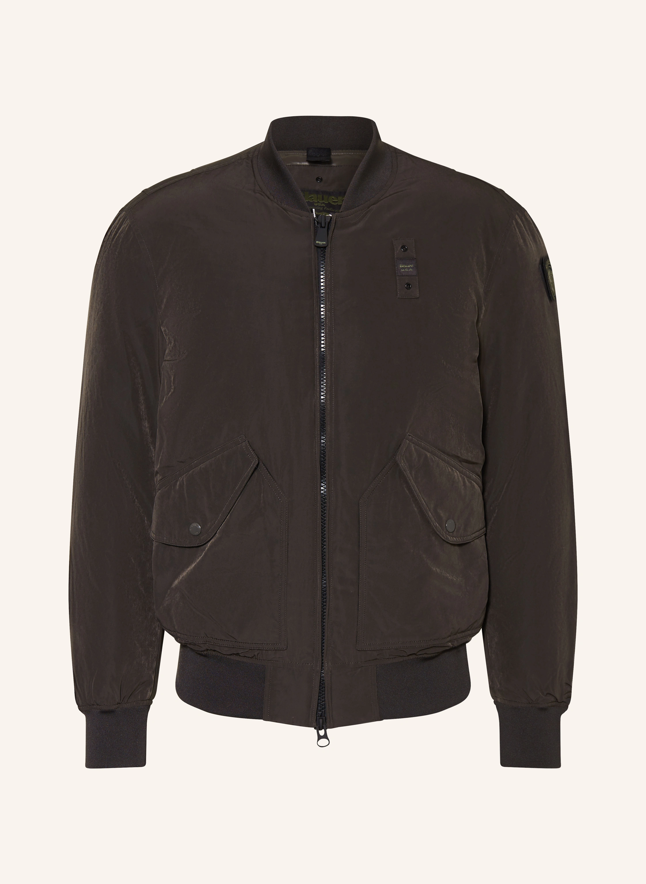 Blauer ARGUS bomber jacket with DUPONT™ SORONA® insulation in black