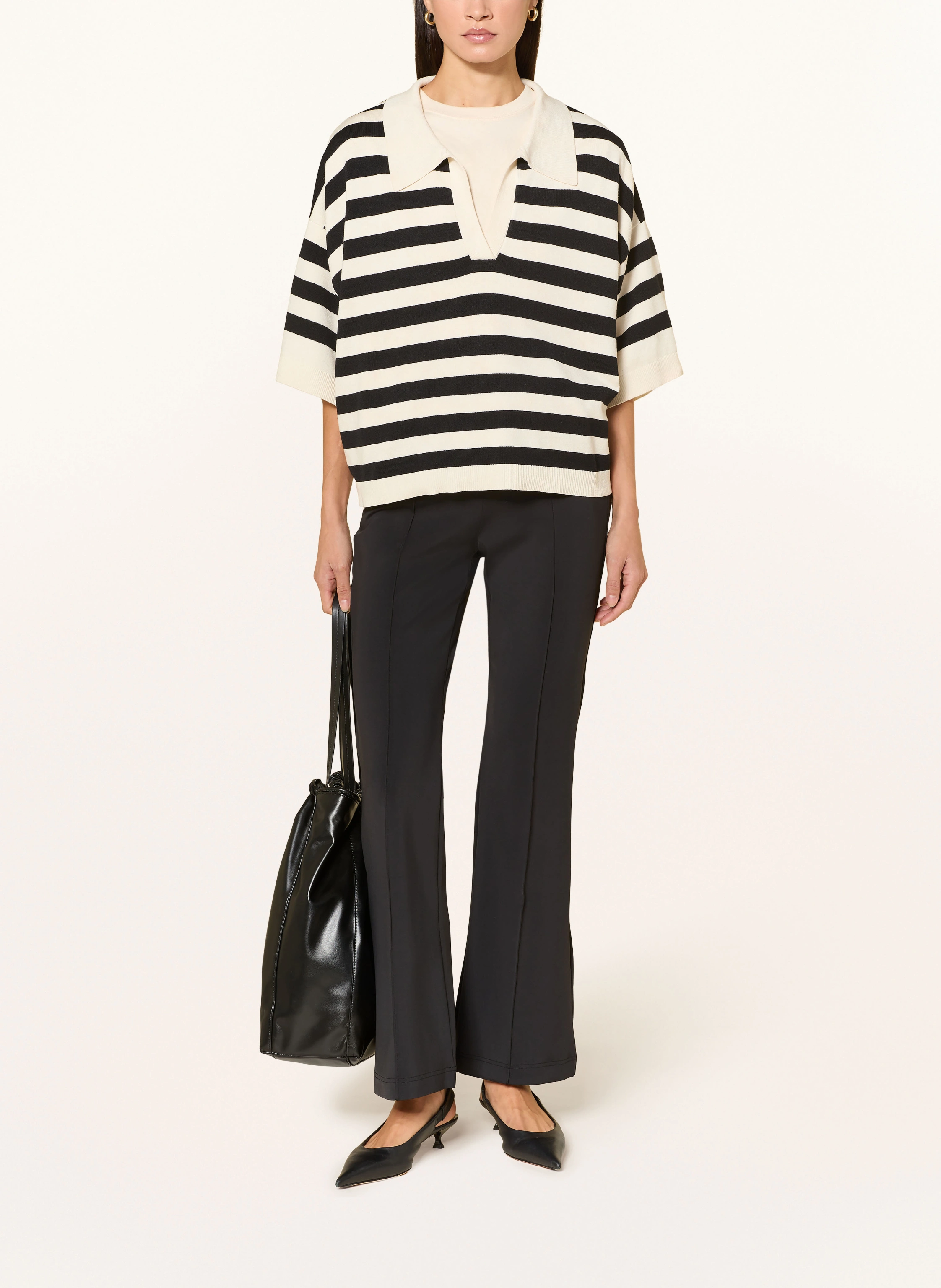 Miss Lagotte Jersey pants: BLACK