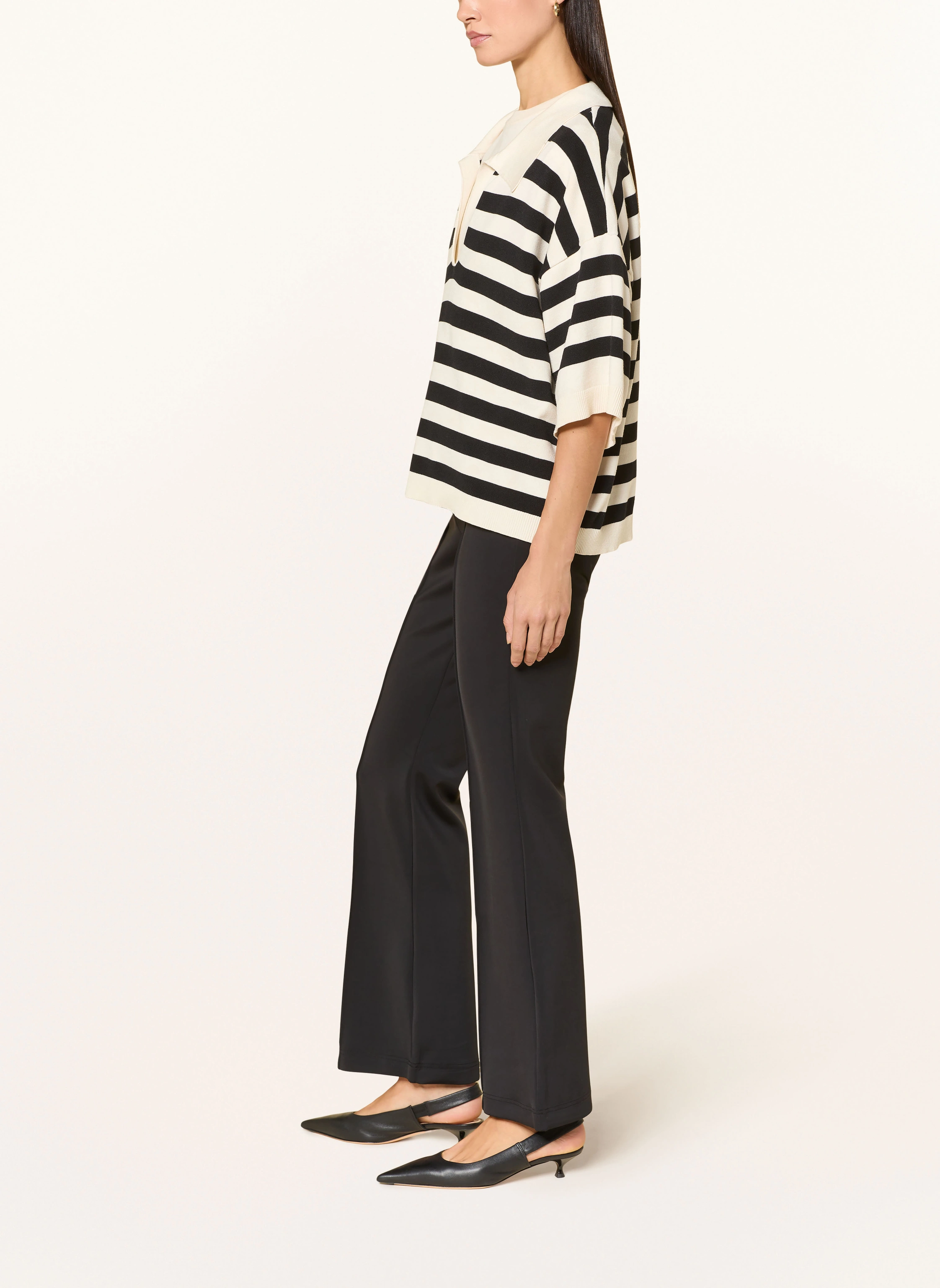 Miss Lagotte Jersey pants: BLACK