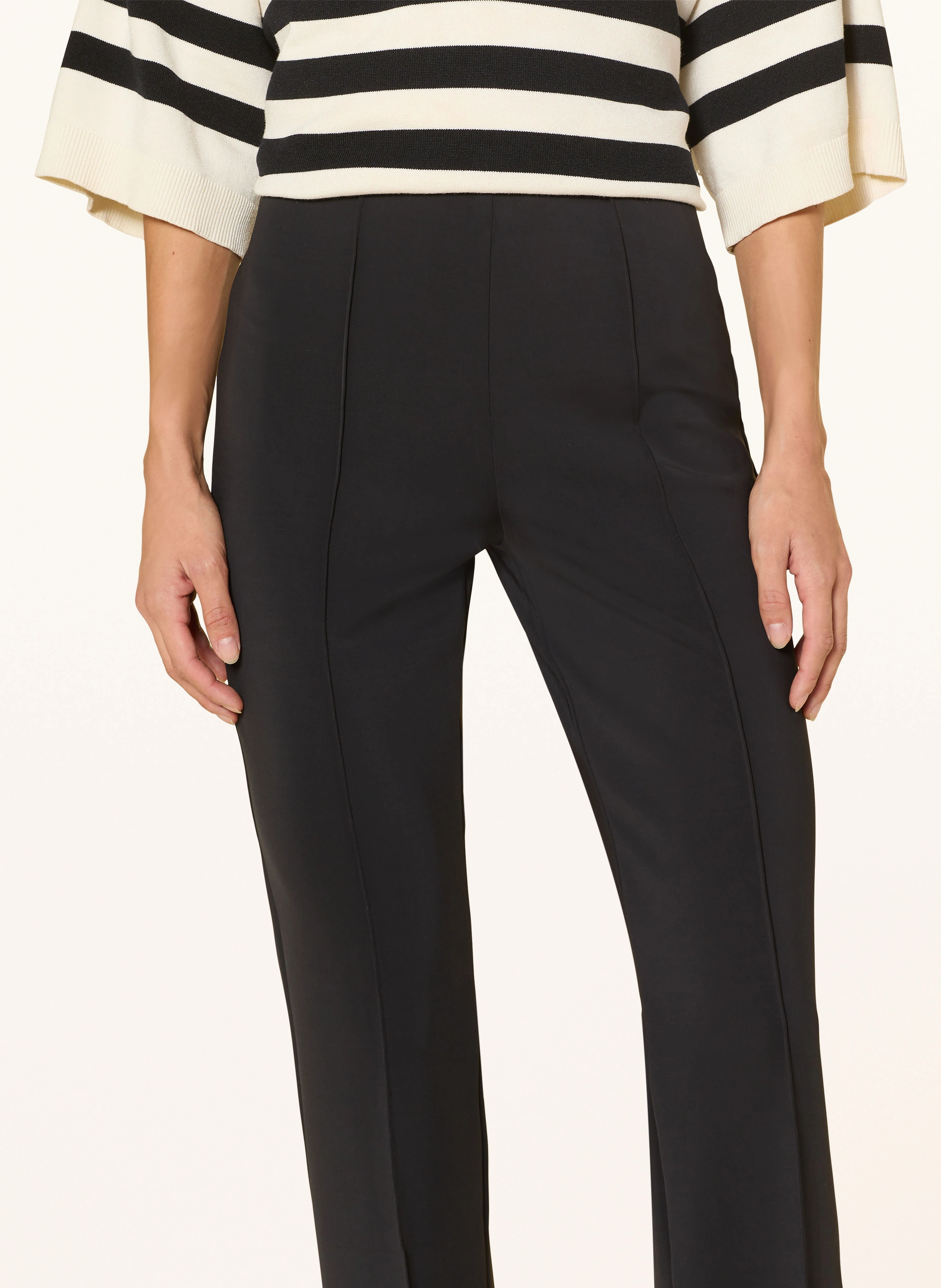 Miss Lagotte Jersey pants: BLACK
