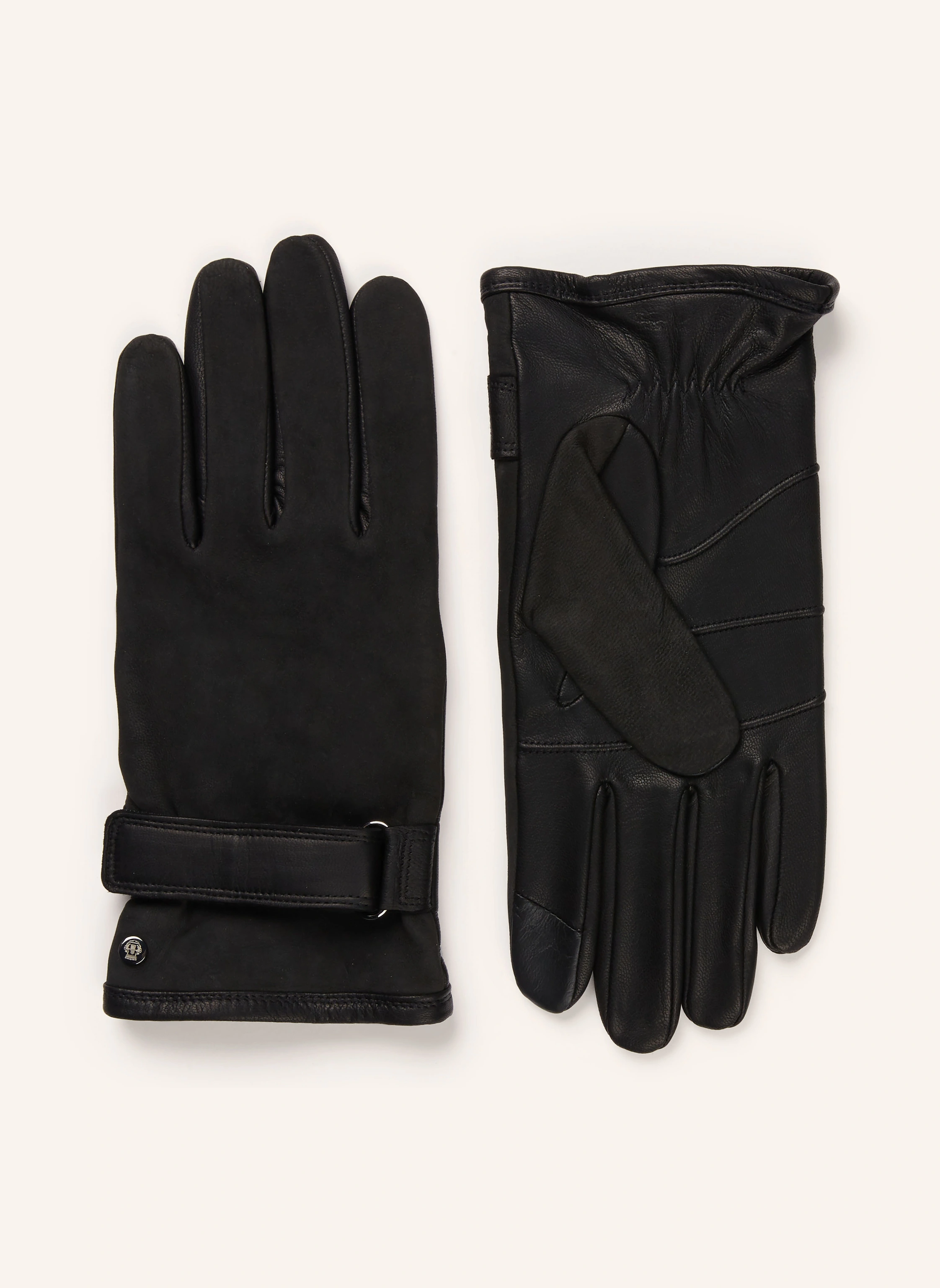 ROECKL Leren handschoenen BREGENZ in zwart - Main Image