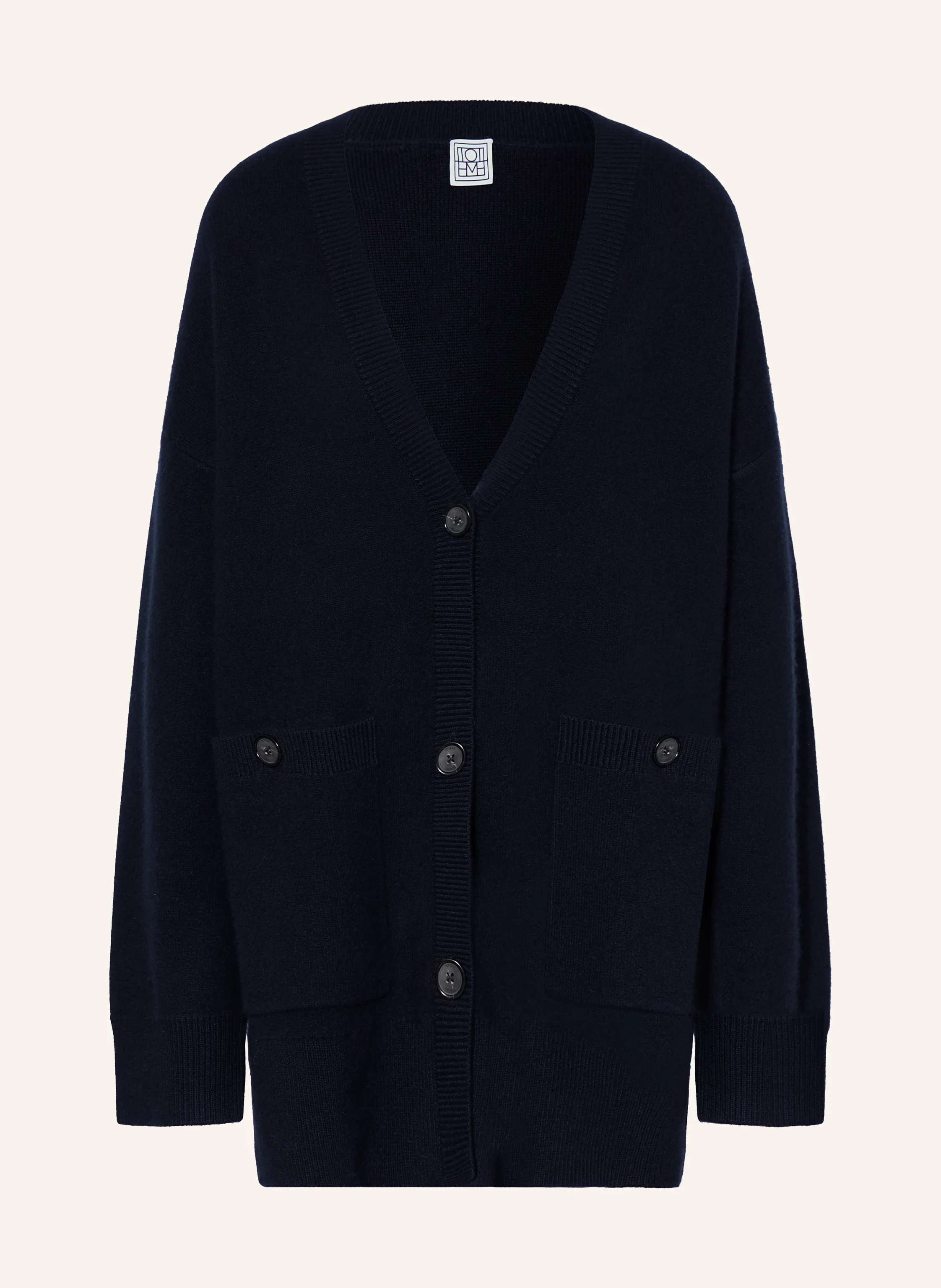 TOTEME cardigan in dark blue