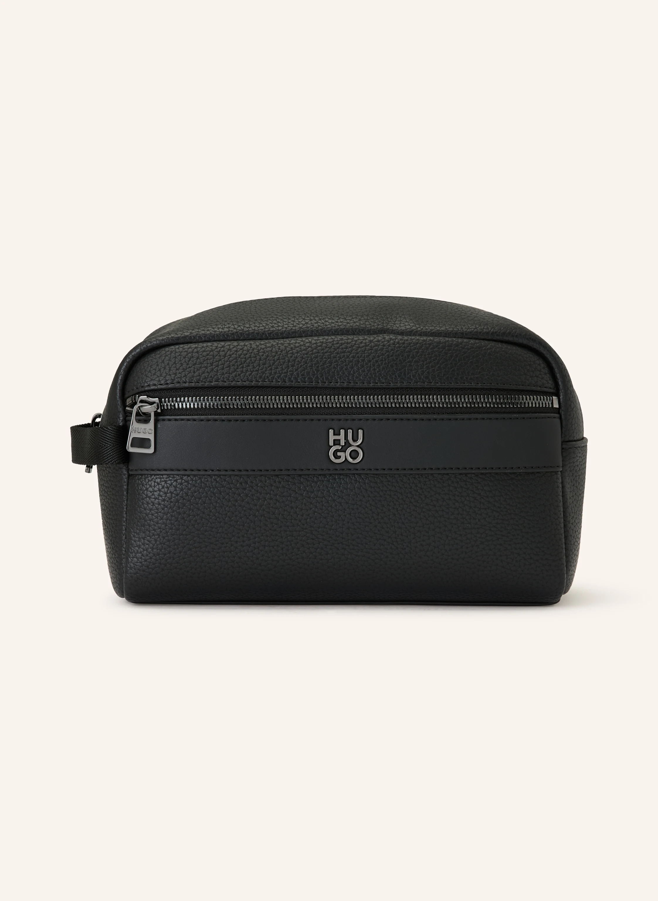 HUGO QUANTIC toiletries bag: BLACK