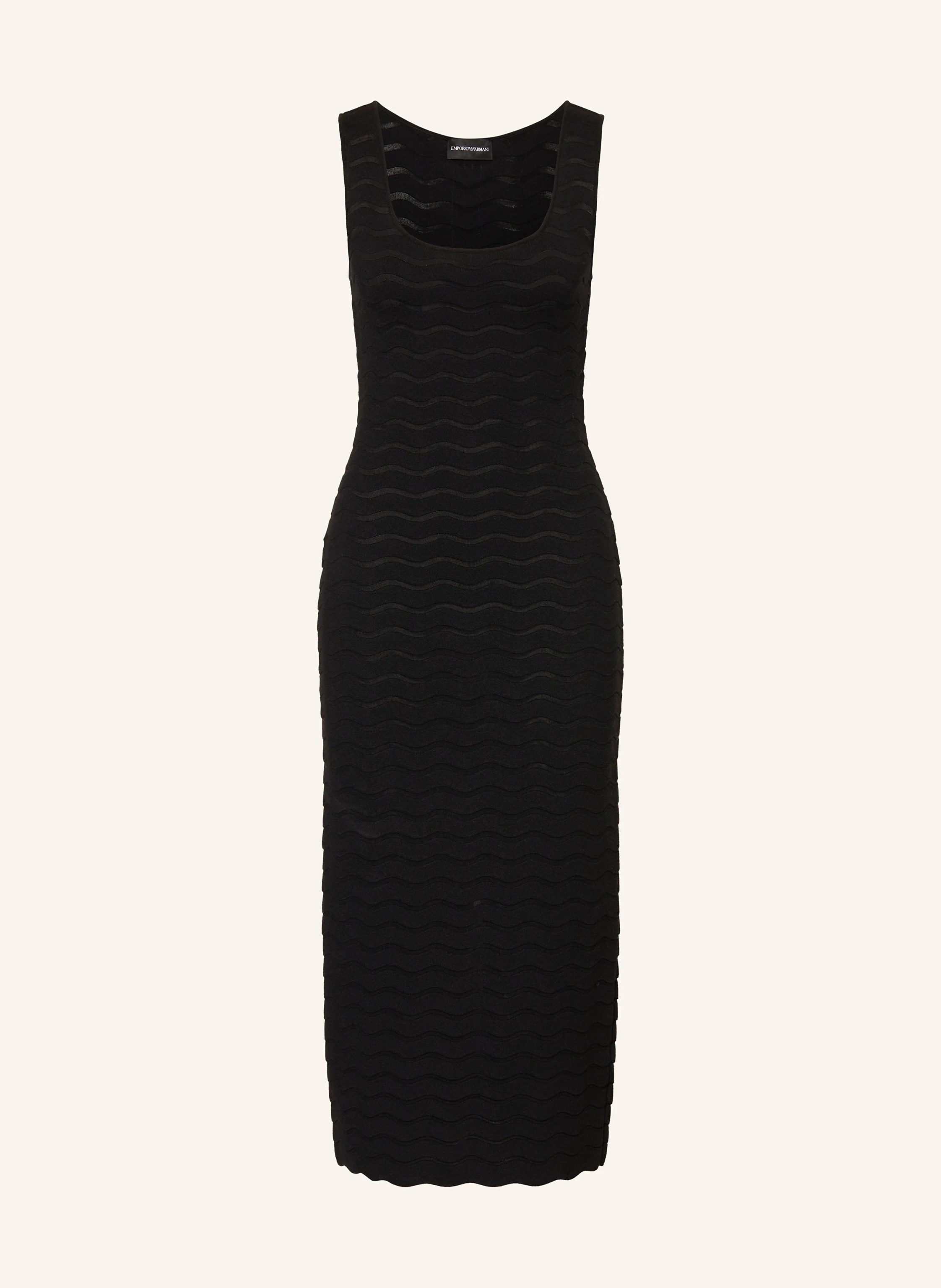 EMPORIO ARMANI dress: BLACK