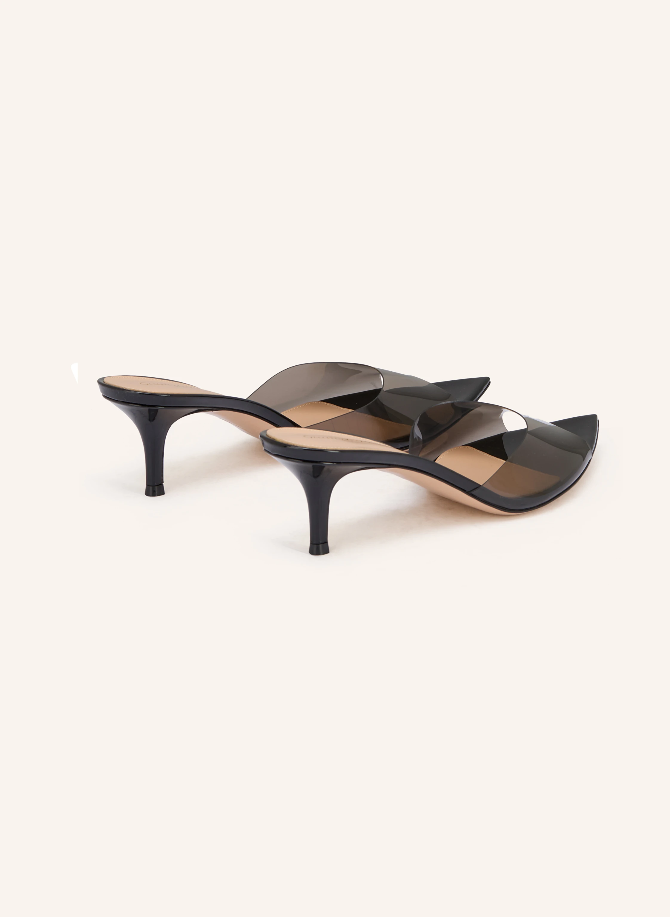 Gianvito Rossi ELLE 55 mules: BLACK