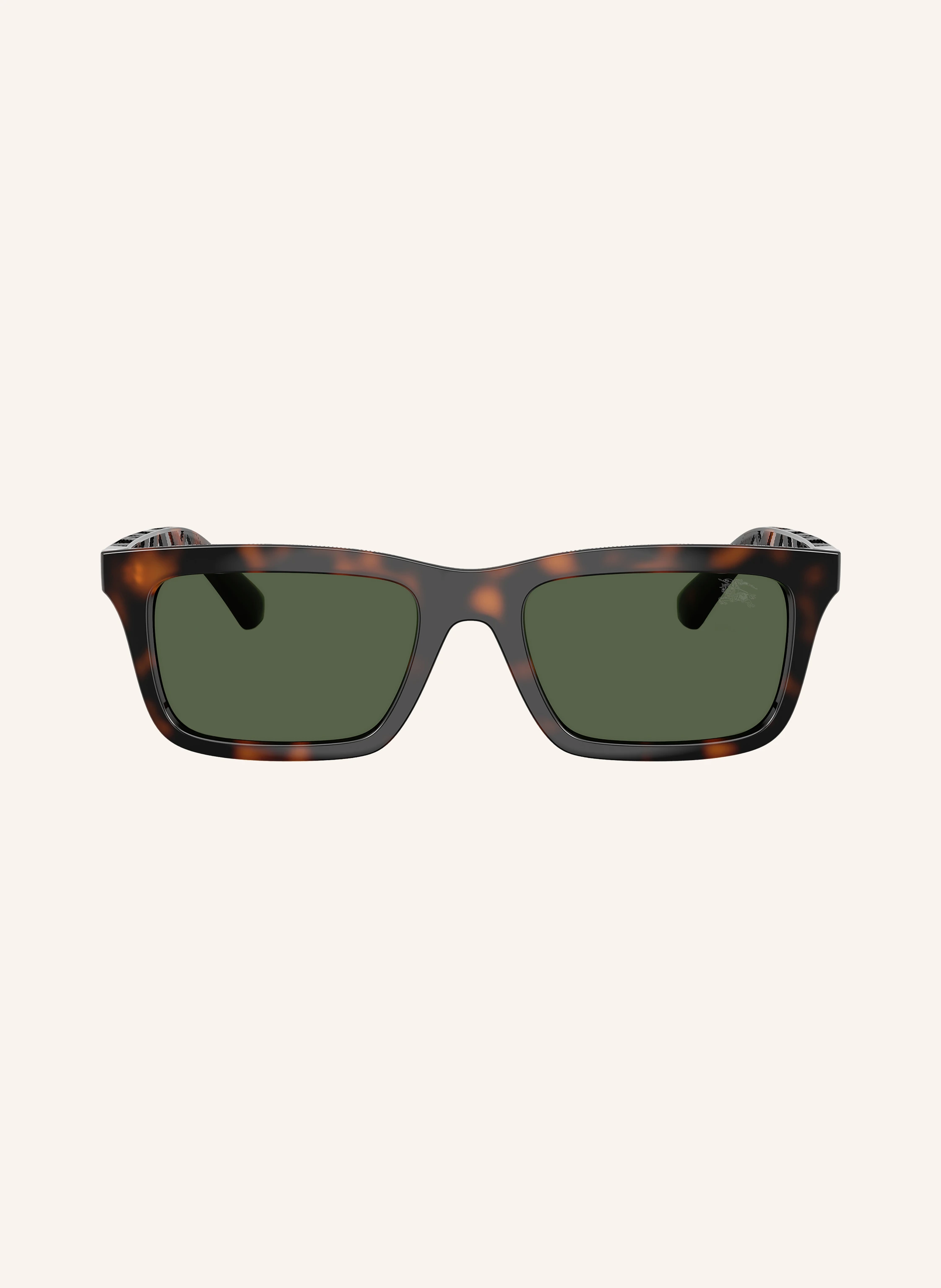 BURBERRY Ochelari de soare BE4475U: HAVANA/ VERDE ÎNCHIS POLARIZAT