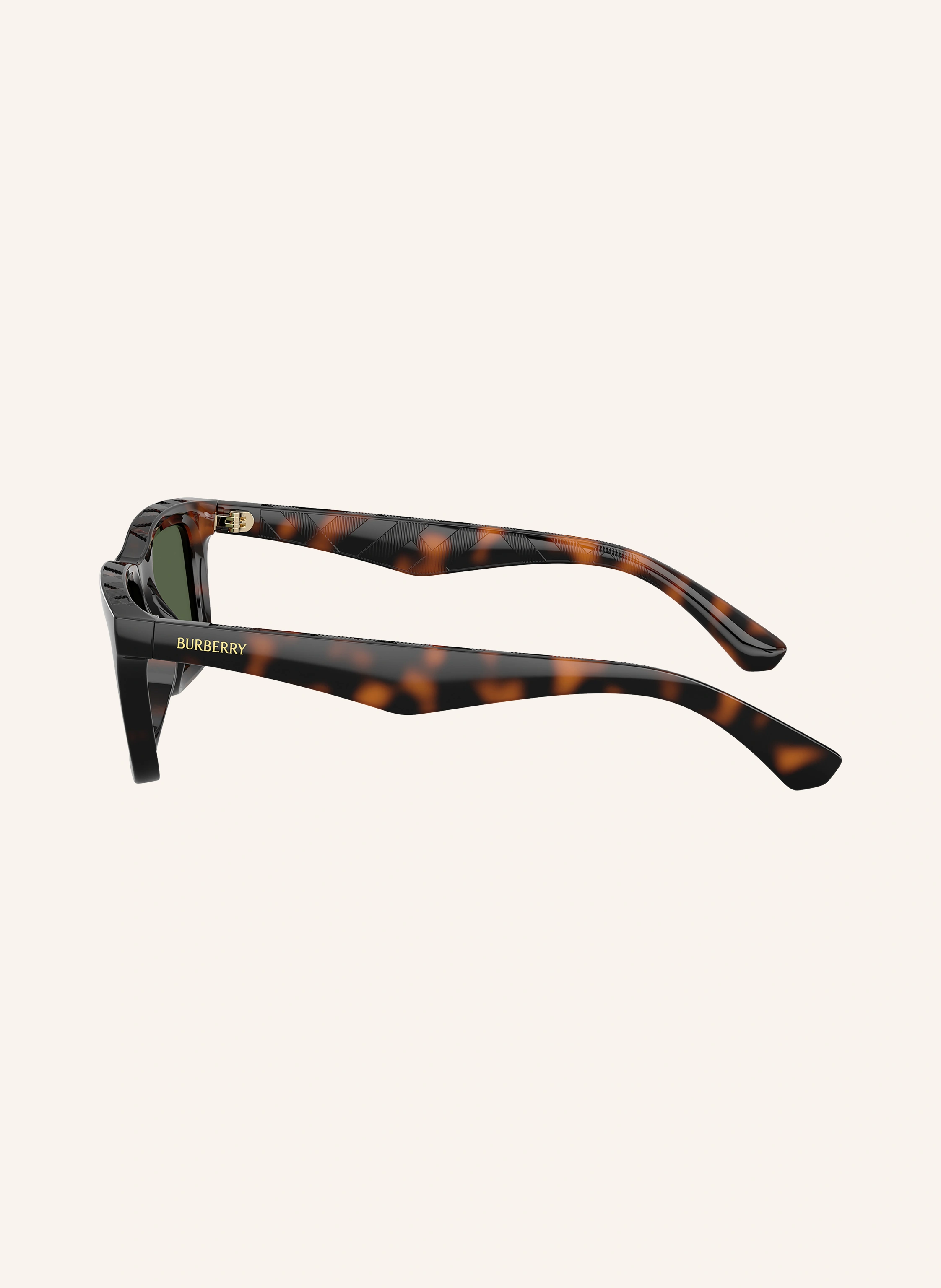 BURBERRY Ochelari de soare BE4475U: HAVANA/ VERDE ÎNCHIS POLARIZAT