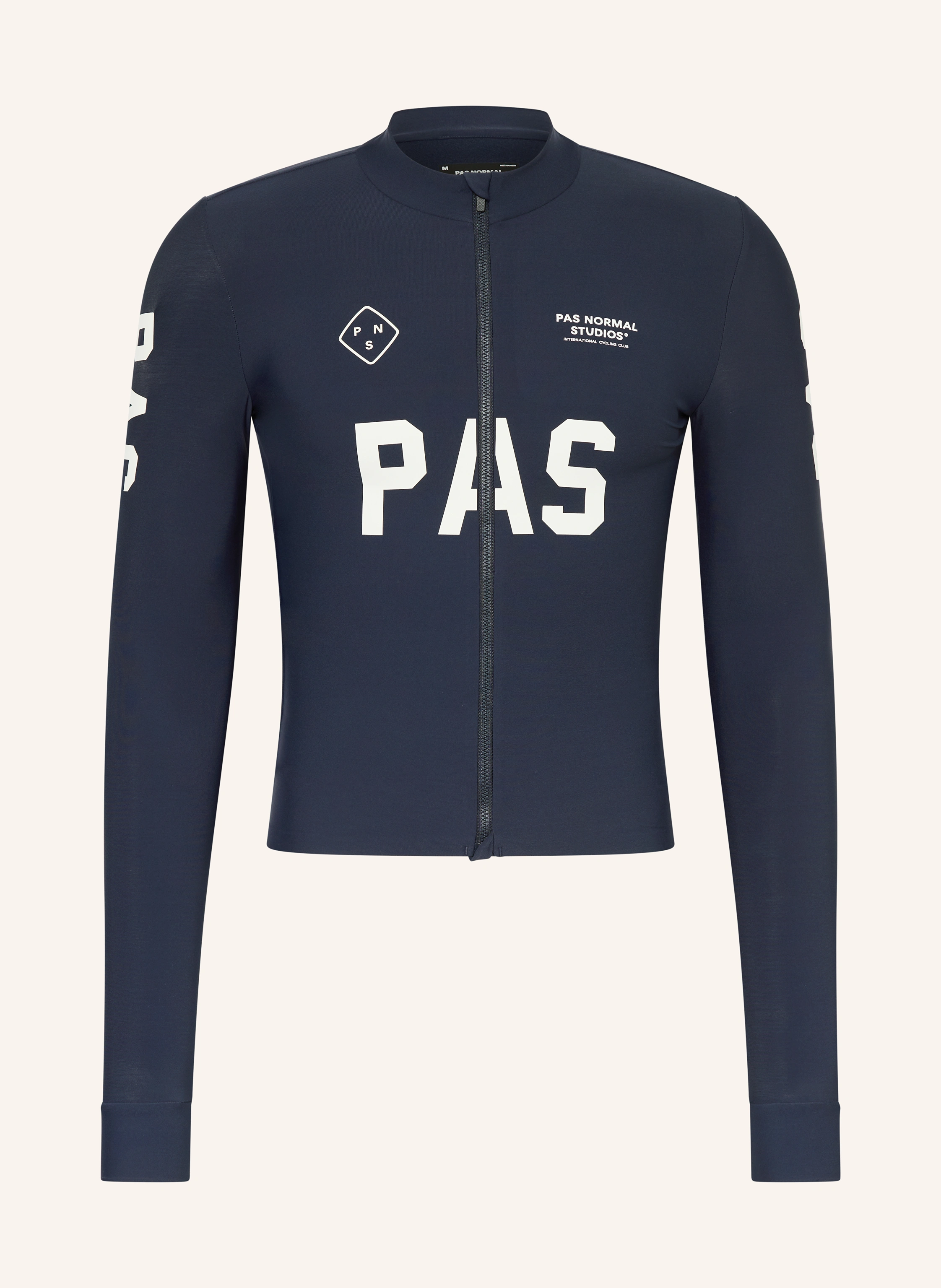 PAS NORMAL STUDIOS MECHANISM LONG SLEEVE cycling jersey in dark 