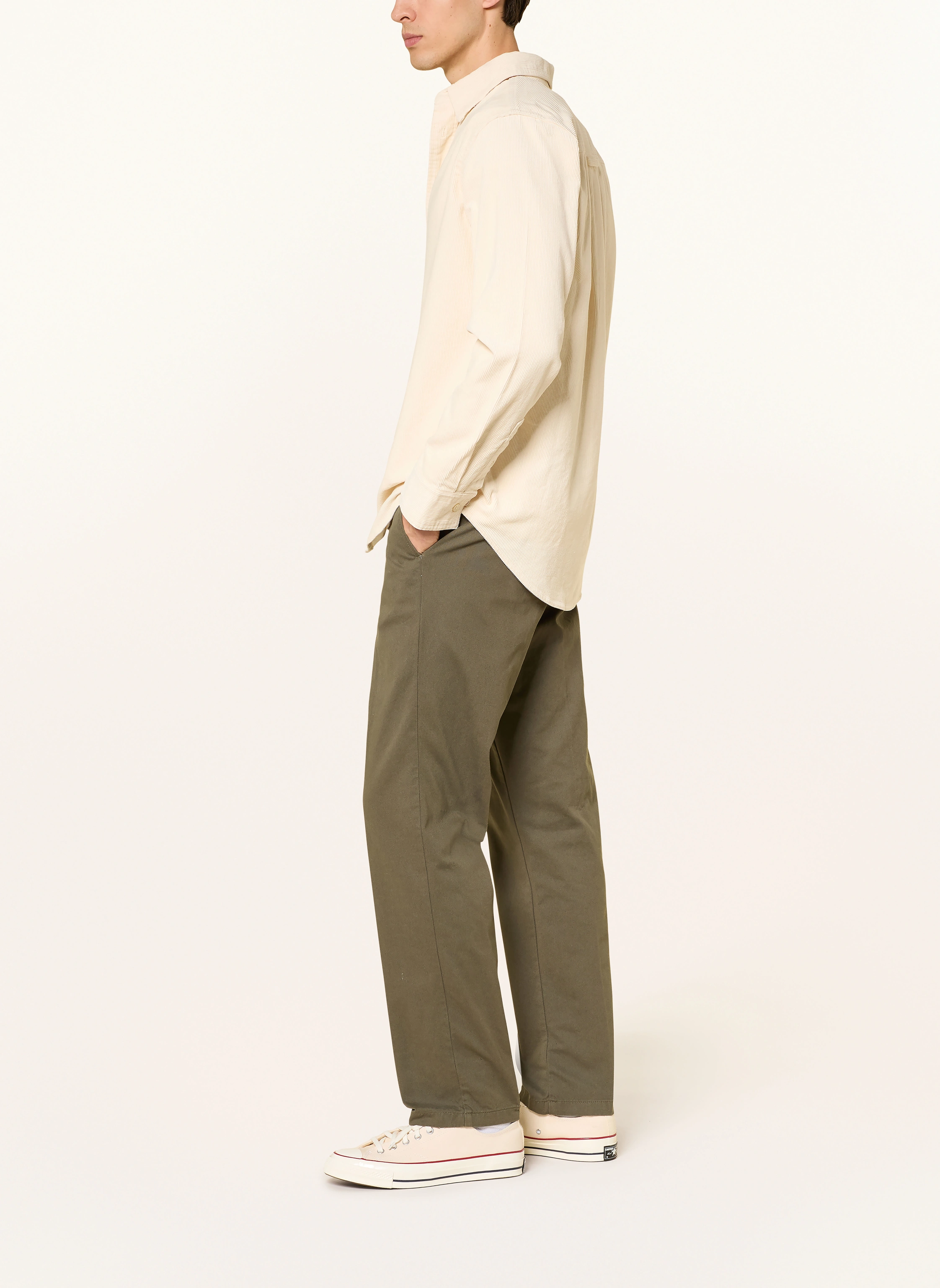 REPLAY Regular fit chino pants: KHAKI