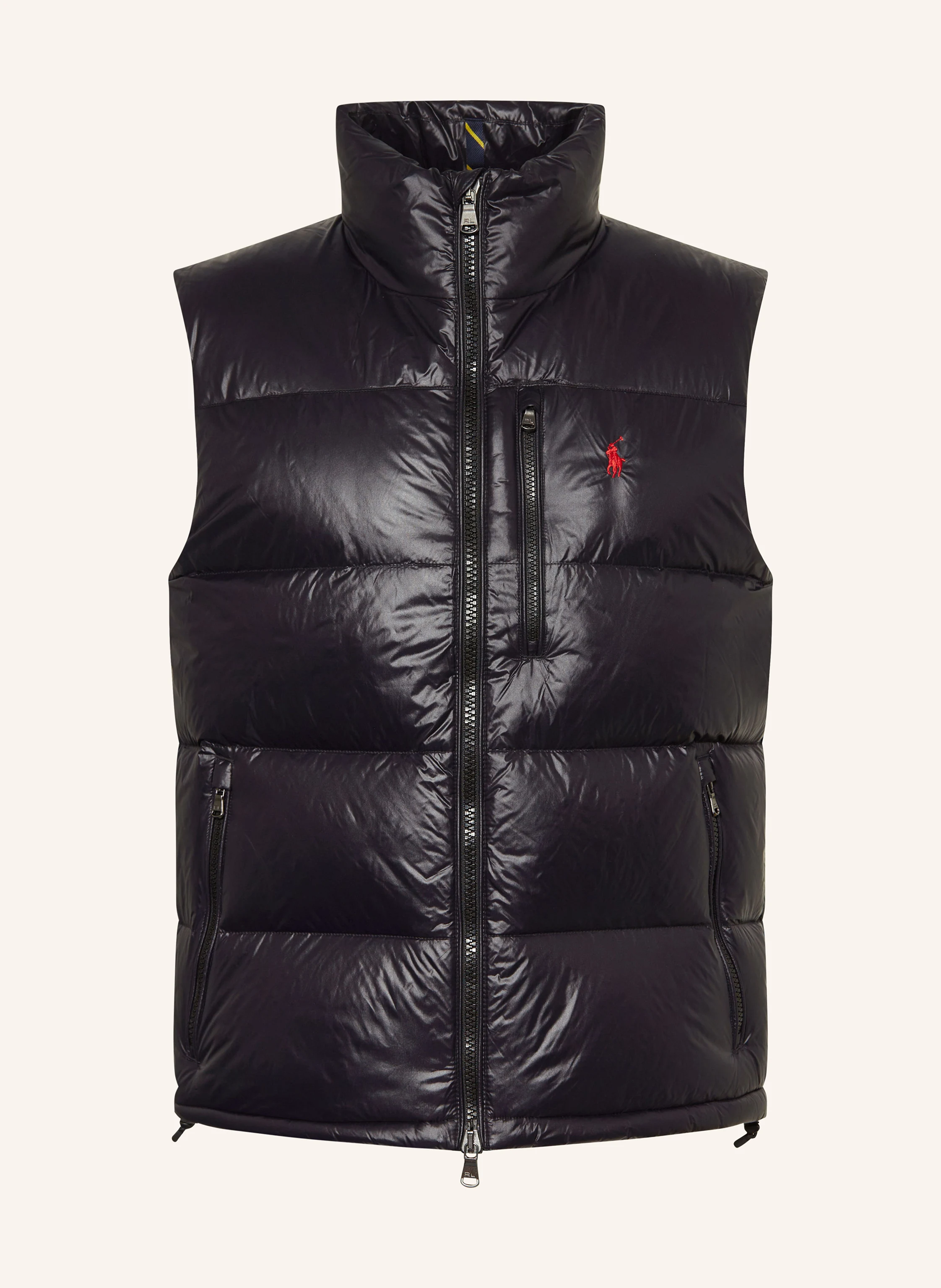 POLO RALPH LAUREN down vest in black