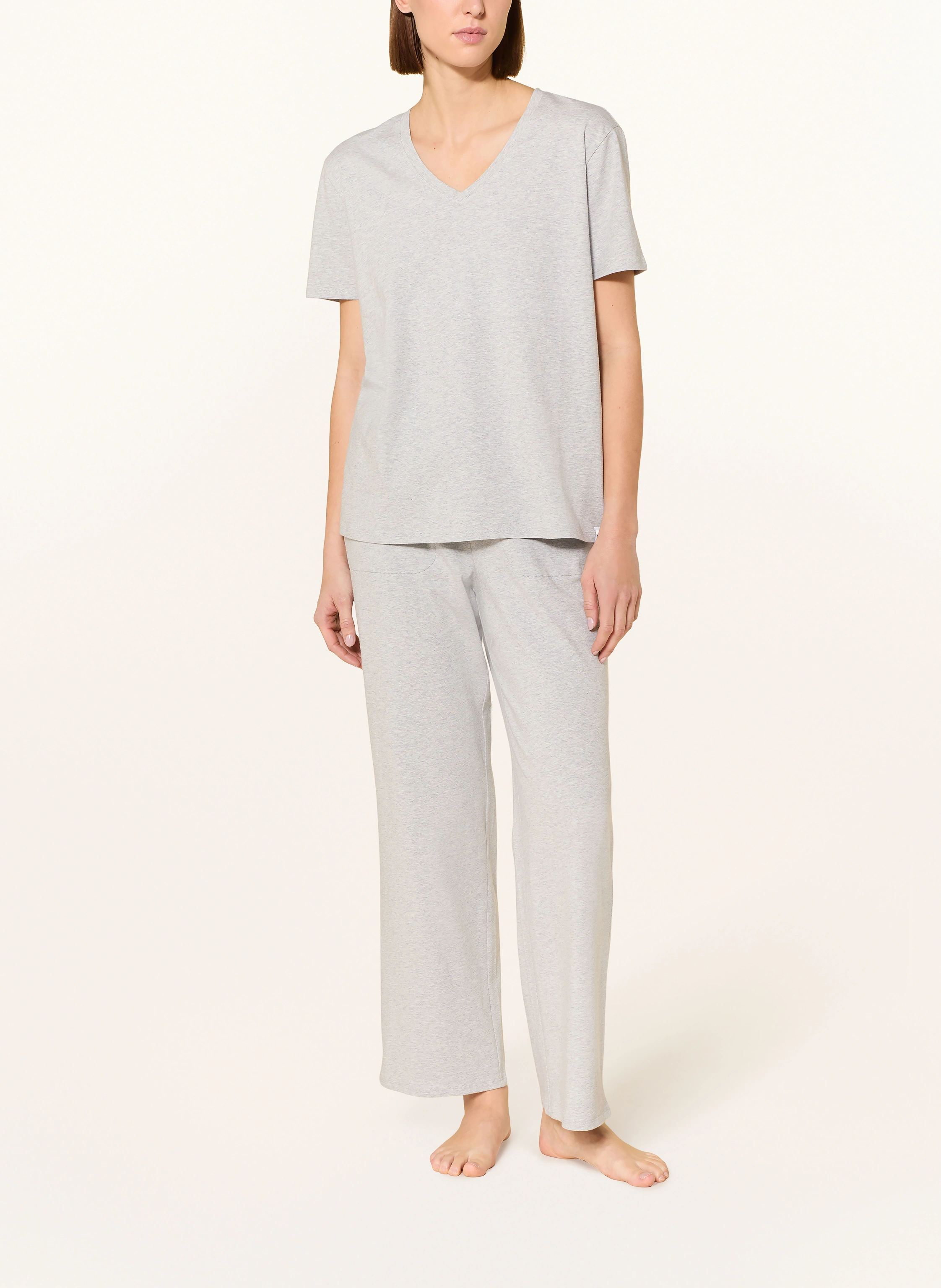 JOCKEY sleep shirt: LIGHT GRAY