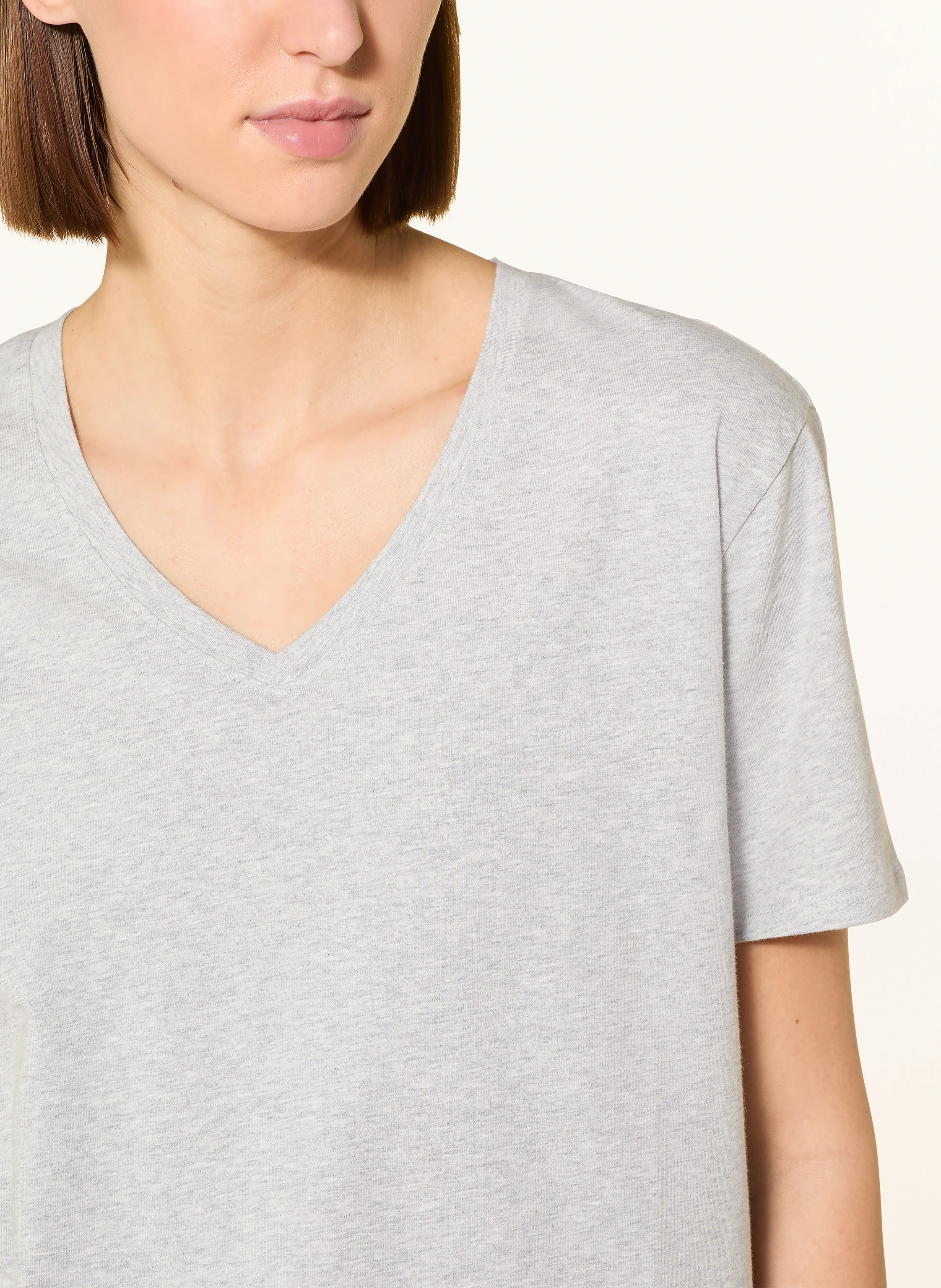 JOCKEY sleep shirt: LIGHT GRAY