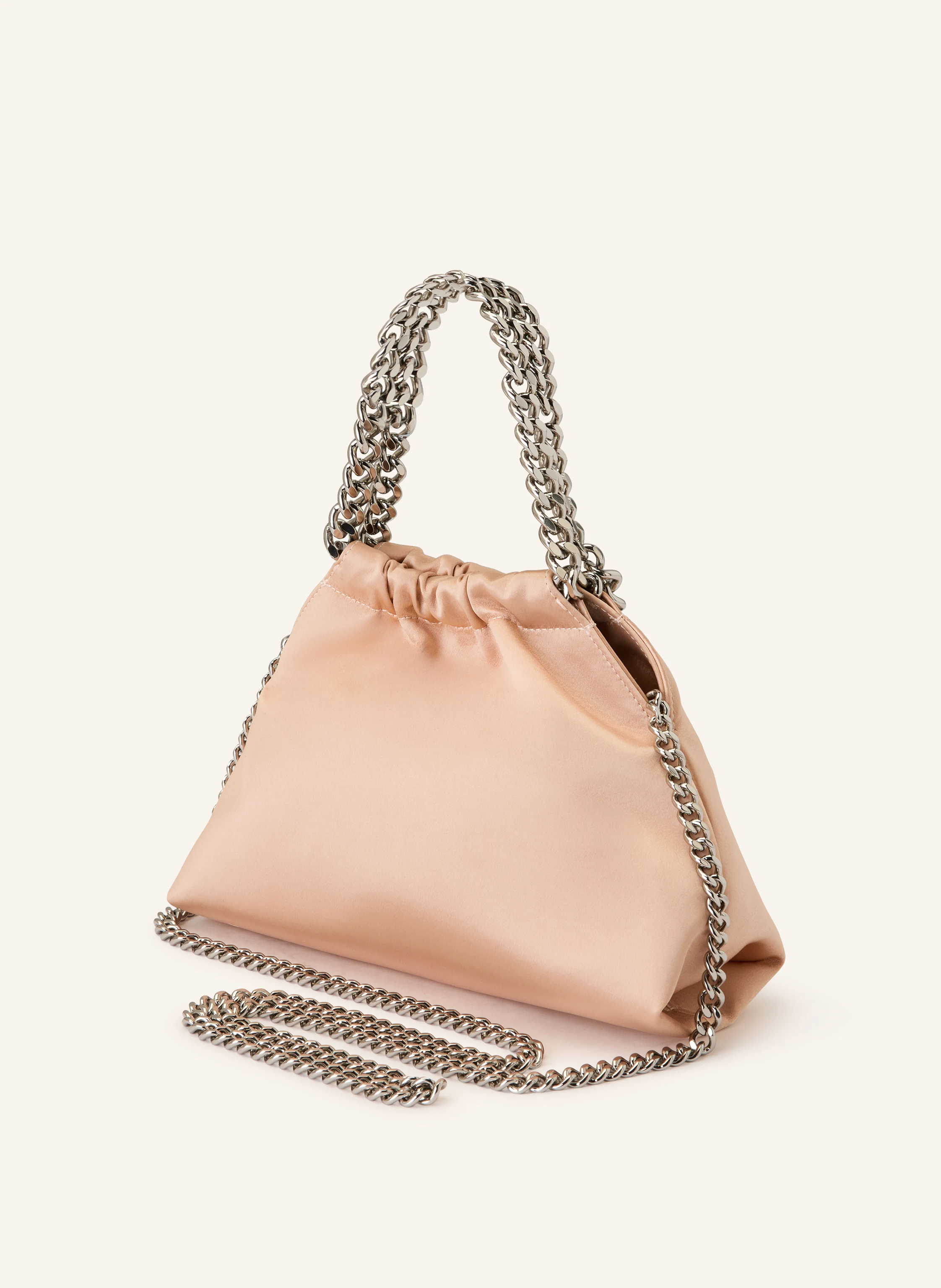 STELLA McCARTNEY Axelväska FALABELLA: LJUSORANGE / SILVER