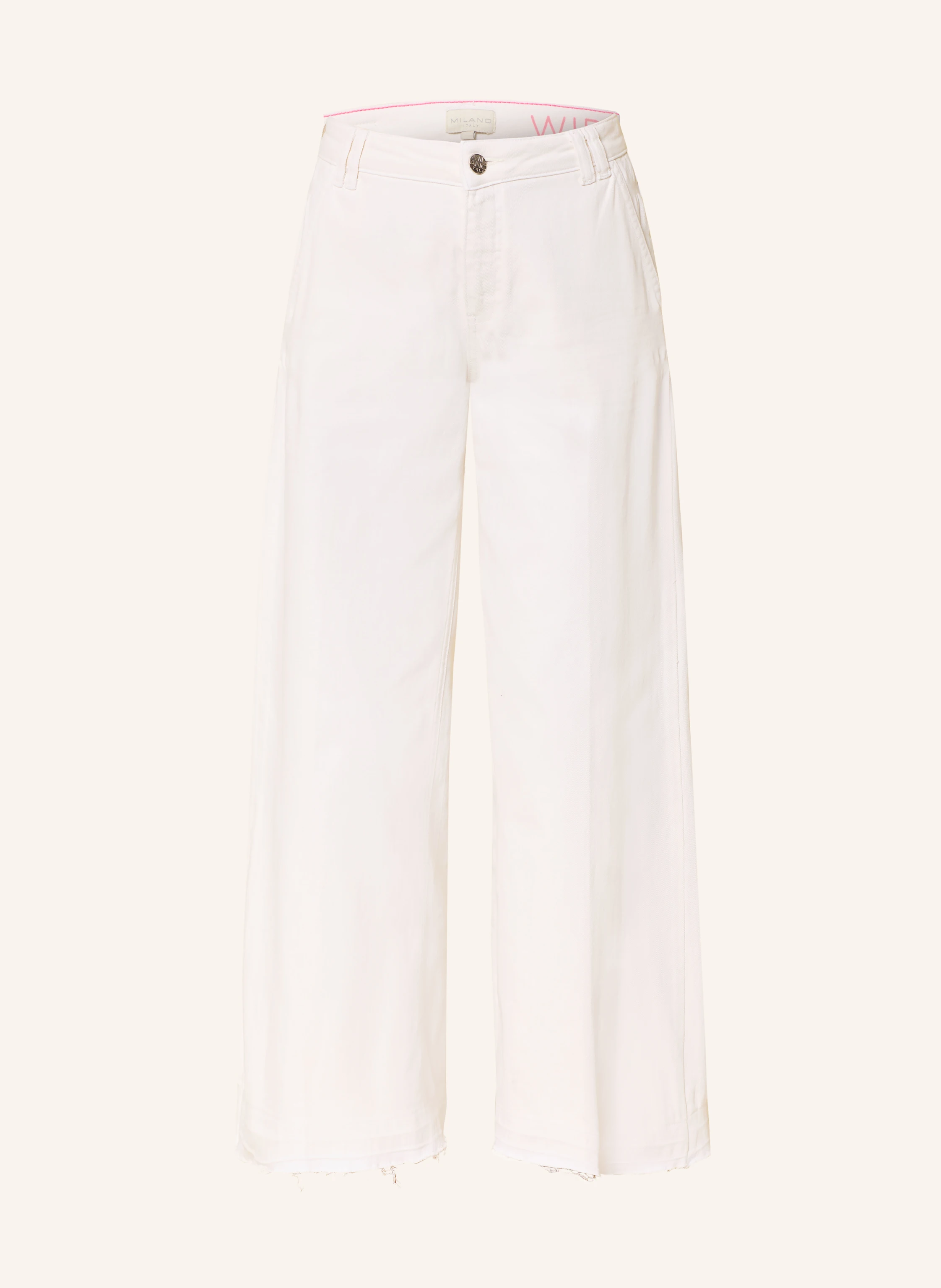 MILANO ITALY Jeans med brede ben: 104 OFFWHITE