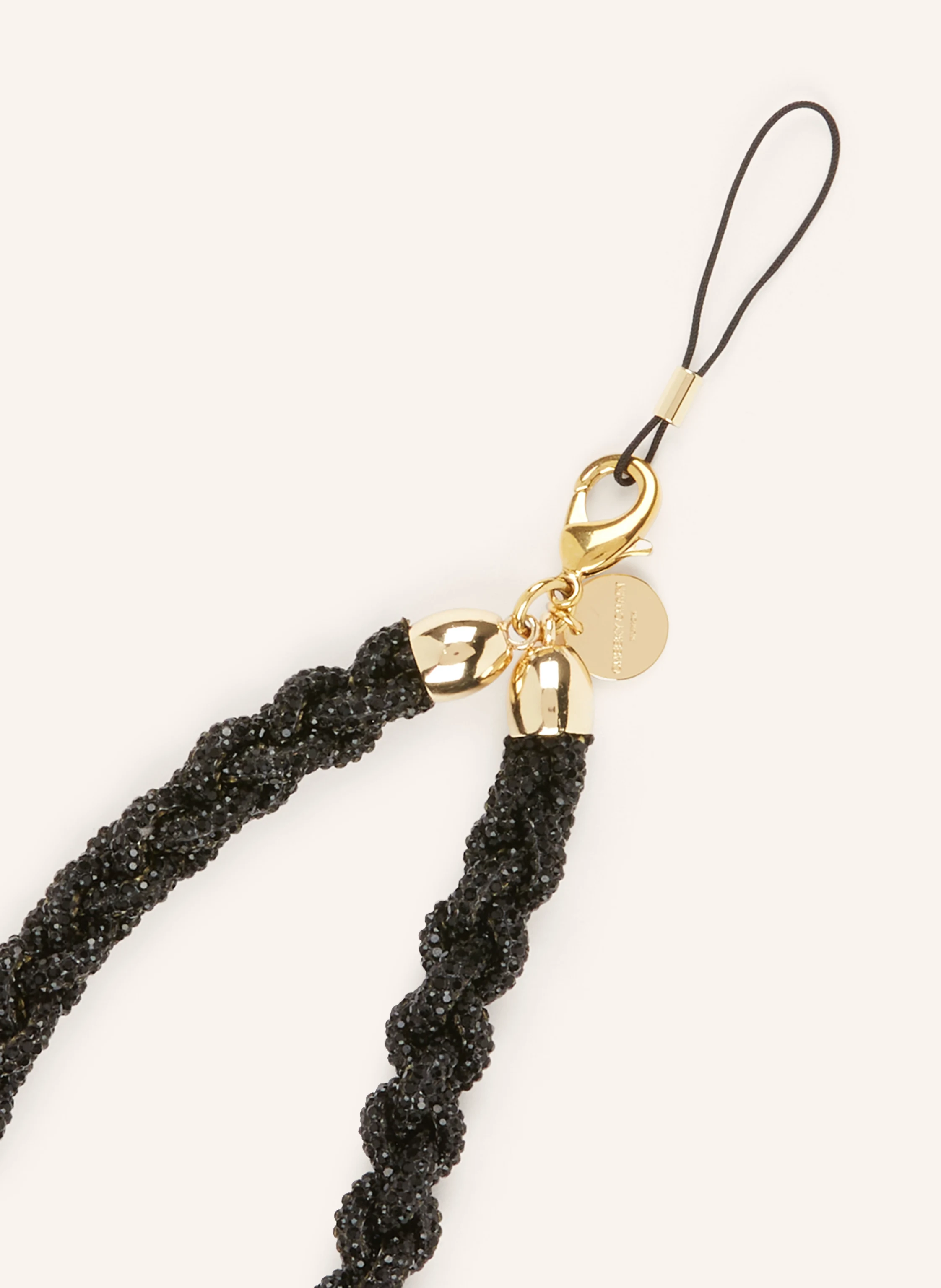 CHEEKY CHAIN MUNICH AURORA smartphone pendant: BLACK