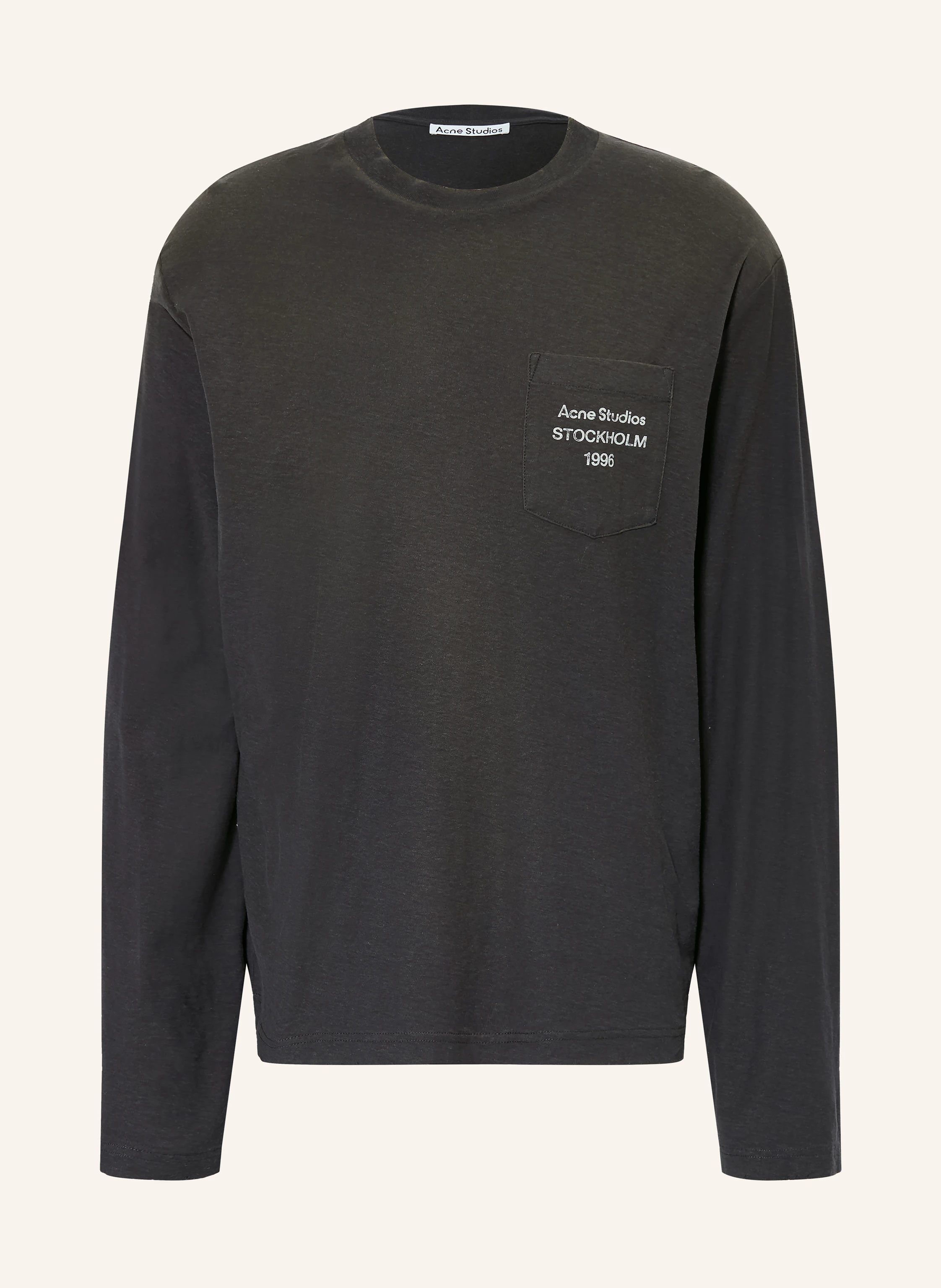 Acne Studios long-sleeved shirt in black