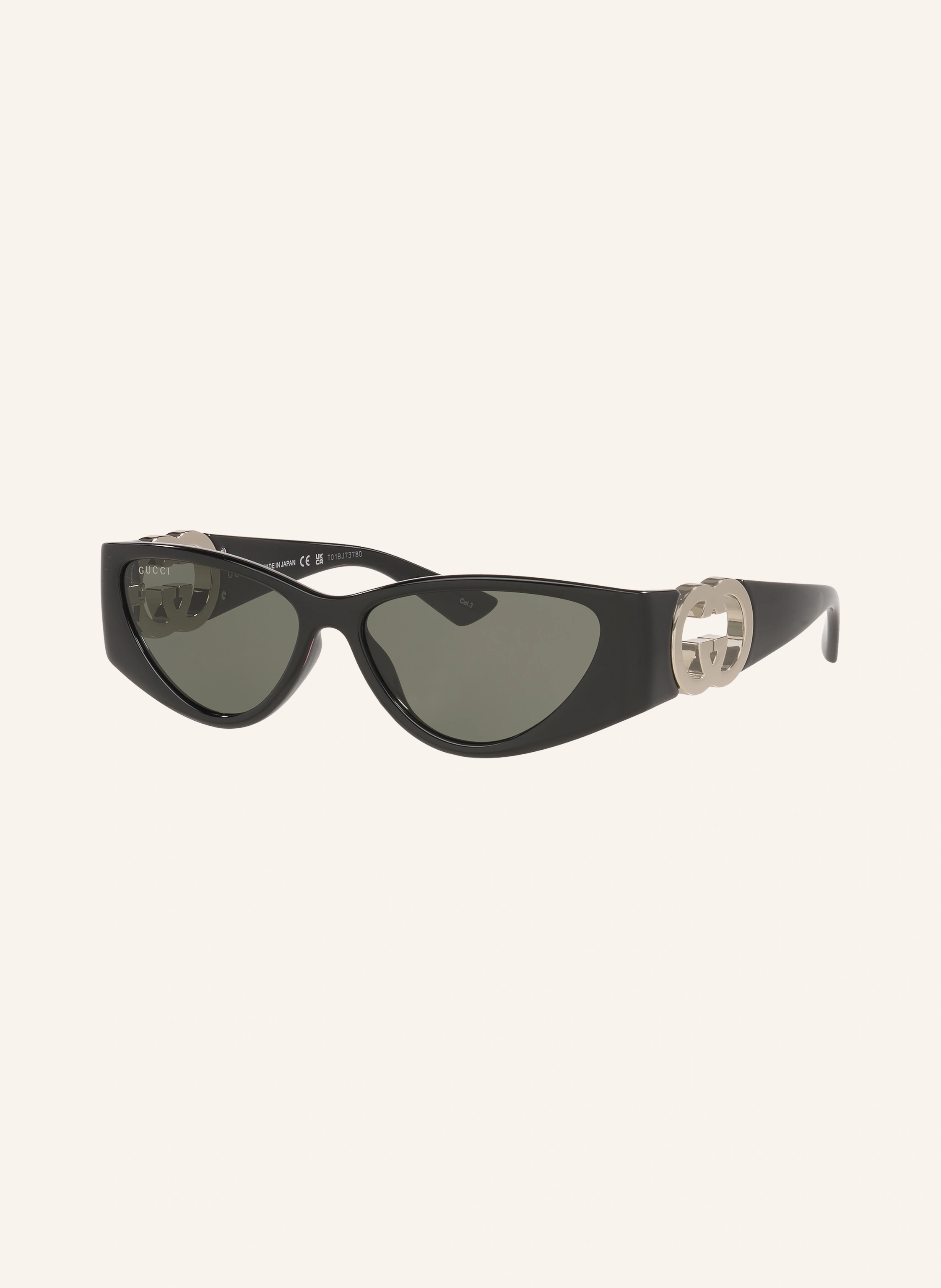 GUCCI Sunglasses GC002604: BLACK/GRAY