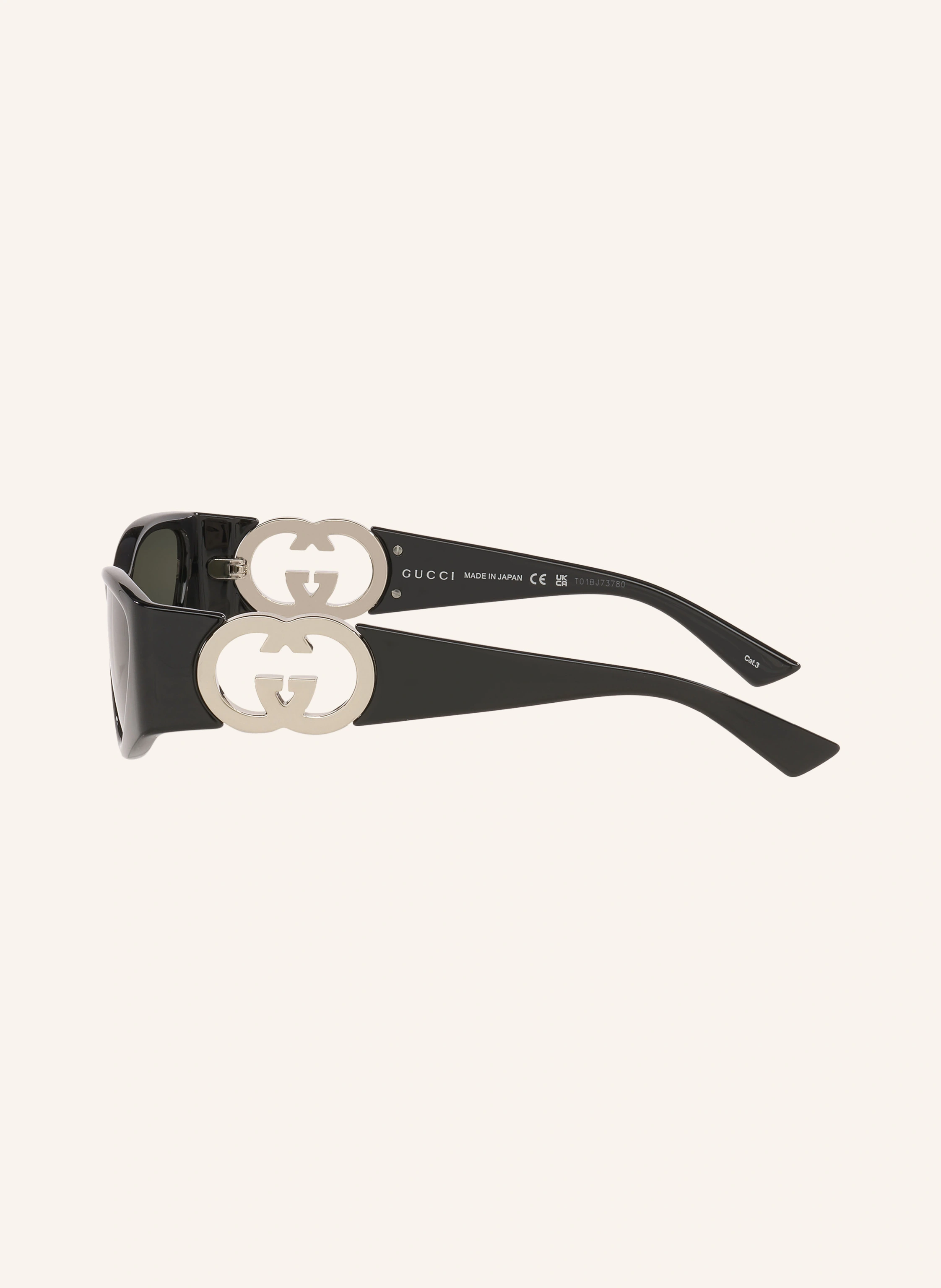 GUCCI Sunglasses GC002604: BLACK/GRAY