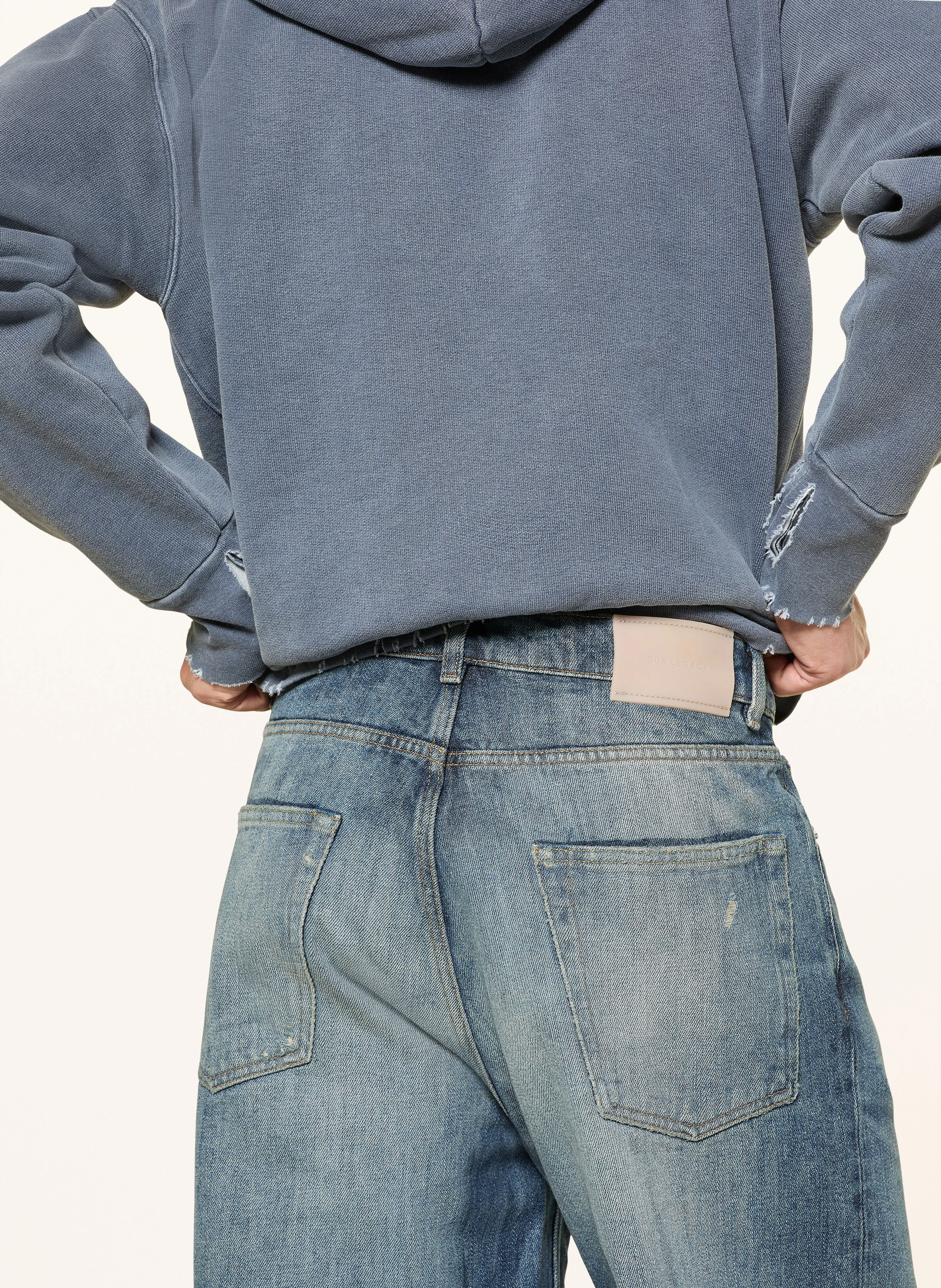 OUR LEGACY Jeans VAST CUT Regular Fit in road worn rope twill