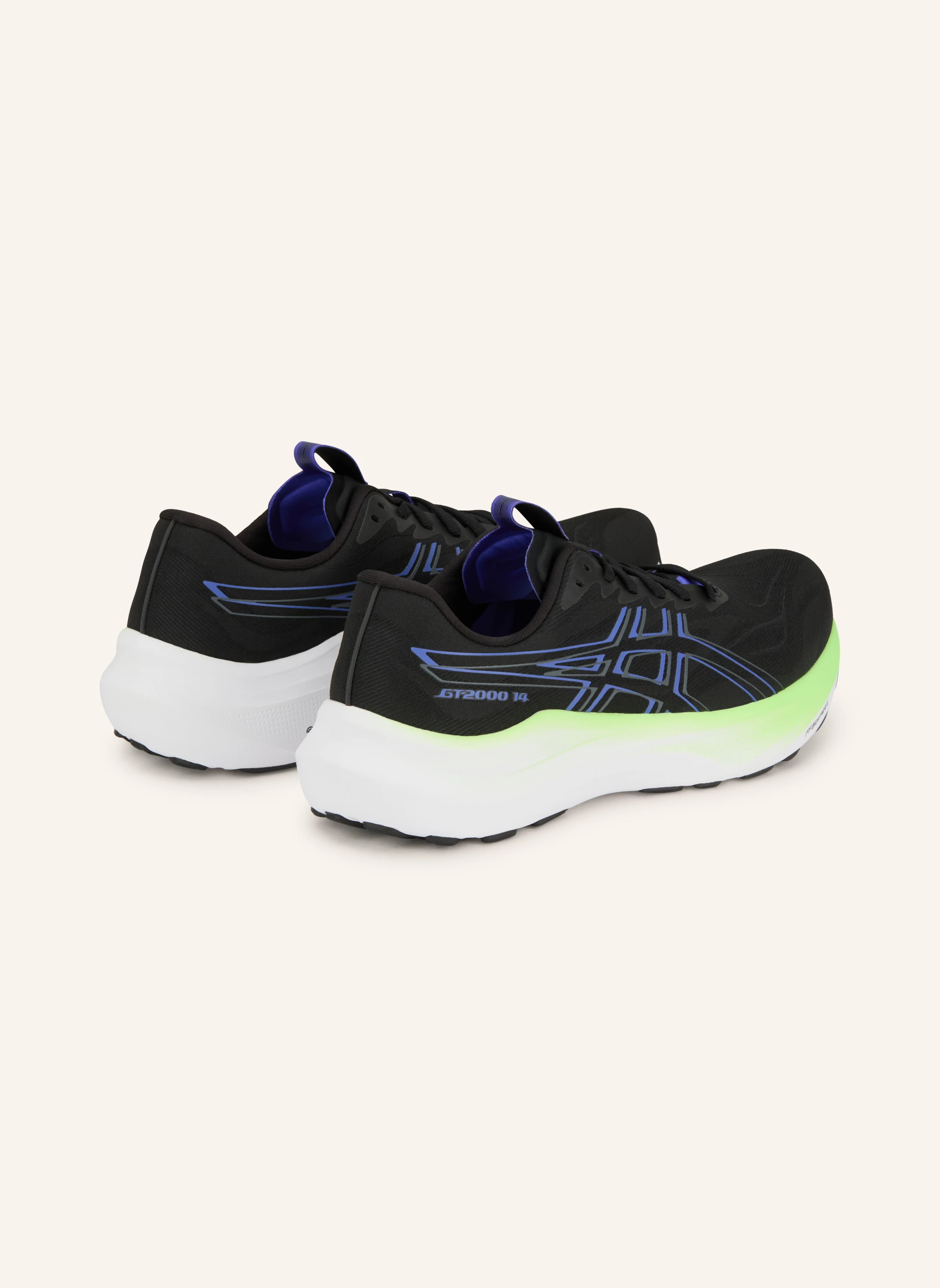 ASICS Löparskor GT-2000 14: SVART / BLÅ