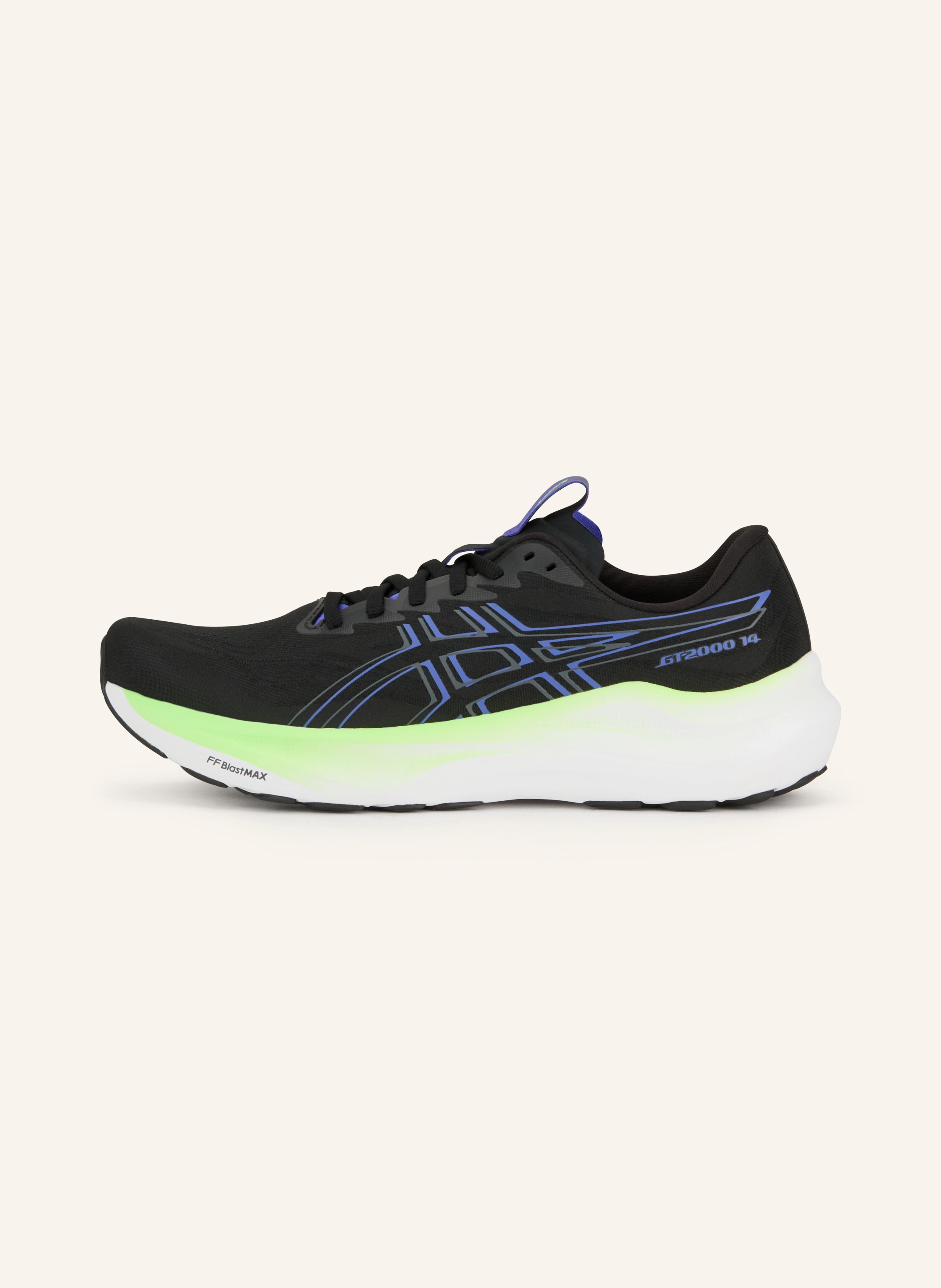 ASICS Löparskor GT-2000 14: SVART / BLÅ