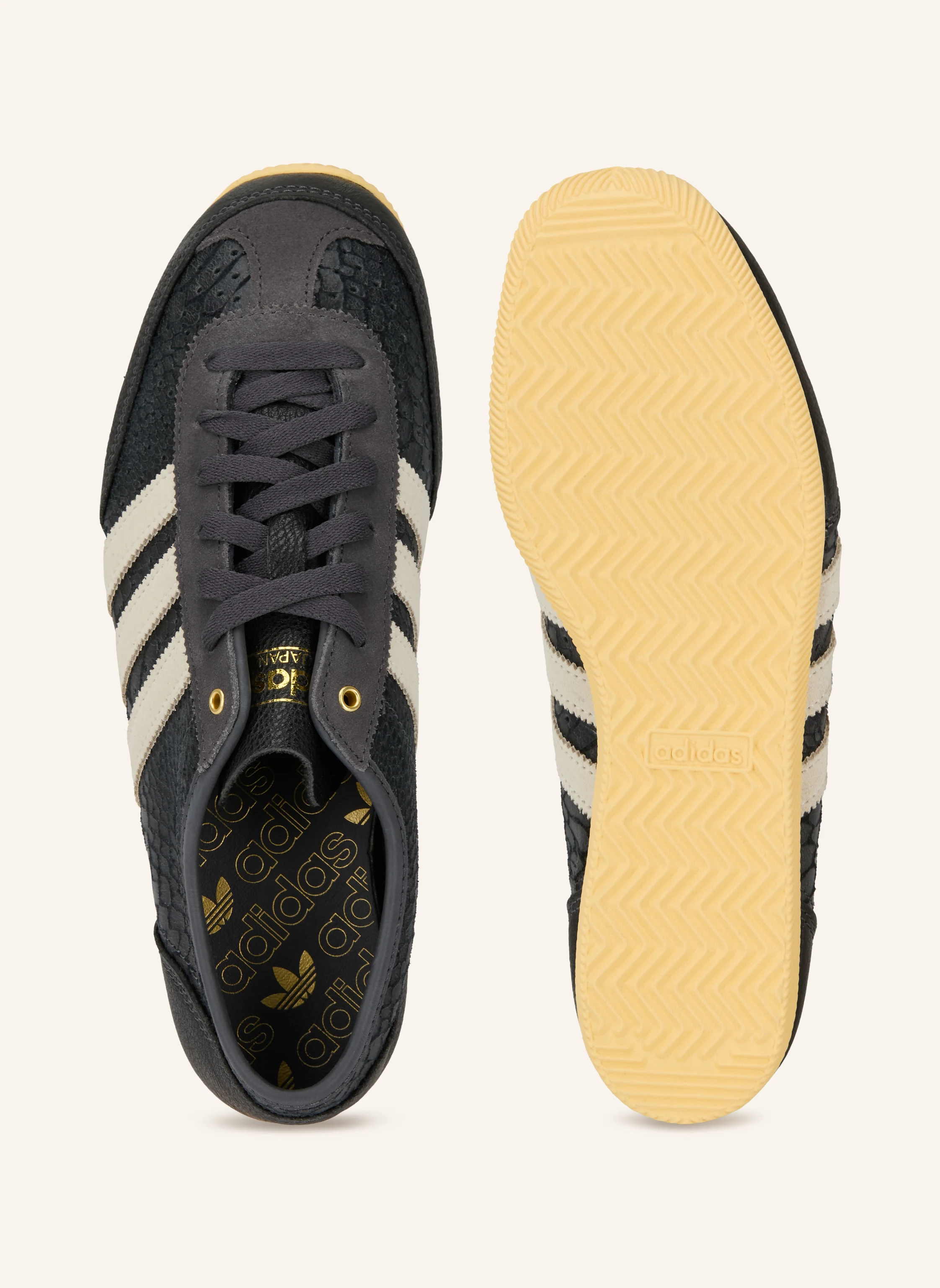 adidas Originals Sneaker JAPAN DECON in zwart / crème