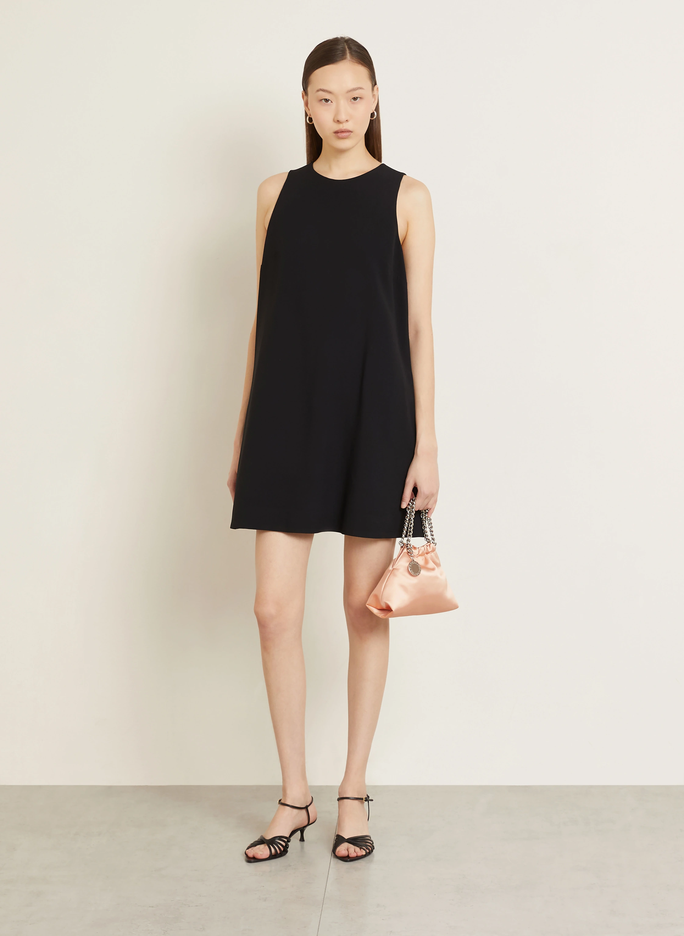STELLA McCARTNEY Axelväska FALABELLA: LJUSORANGE / SILVER