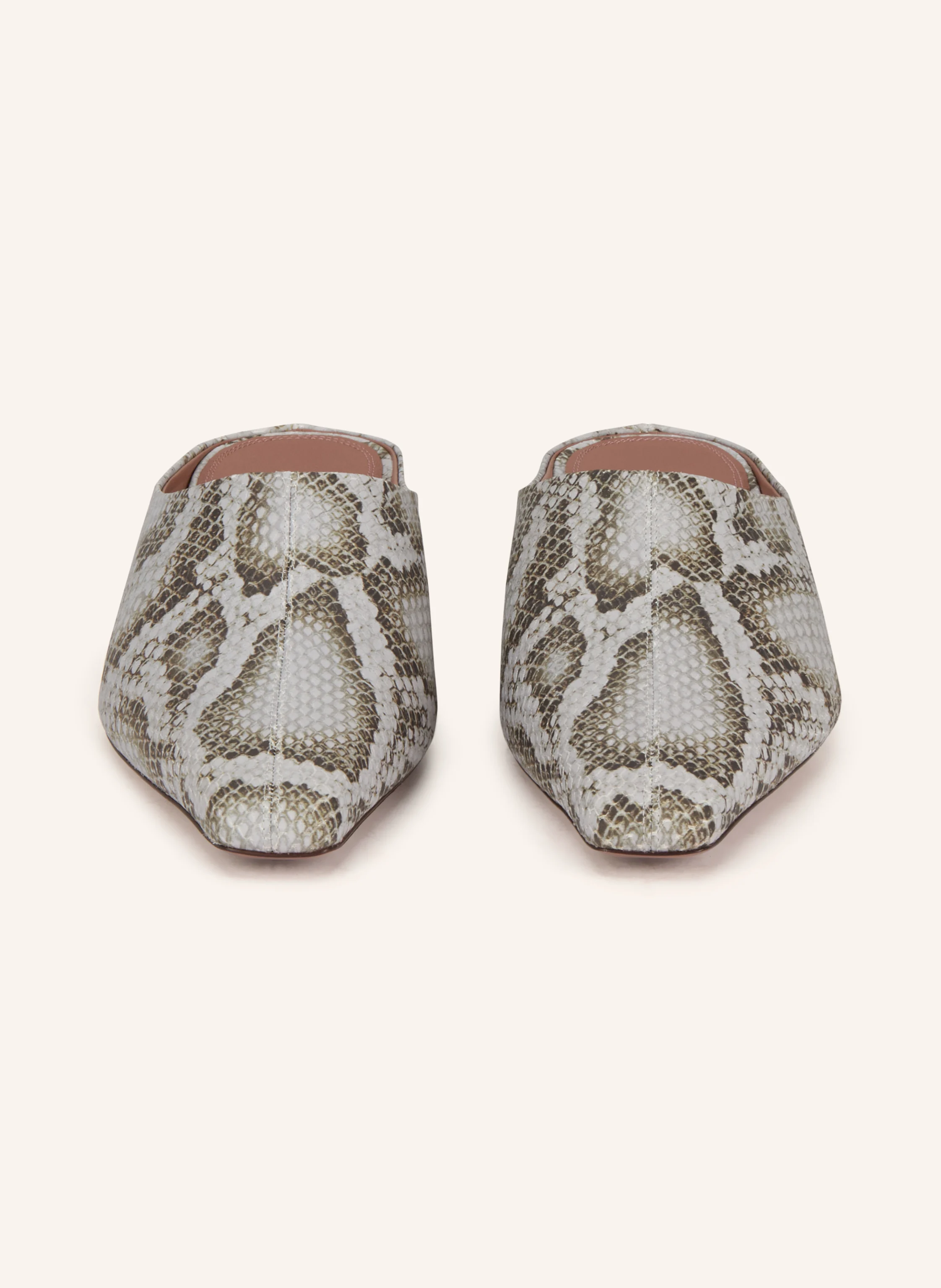 PARIS TEXAS Mules BELLE: BLUE GRAY / KHAKI
