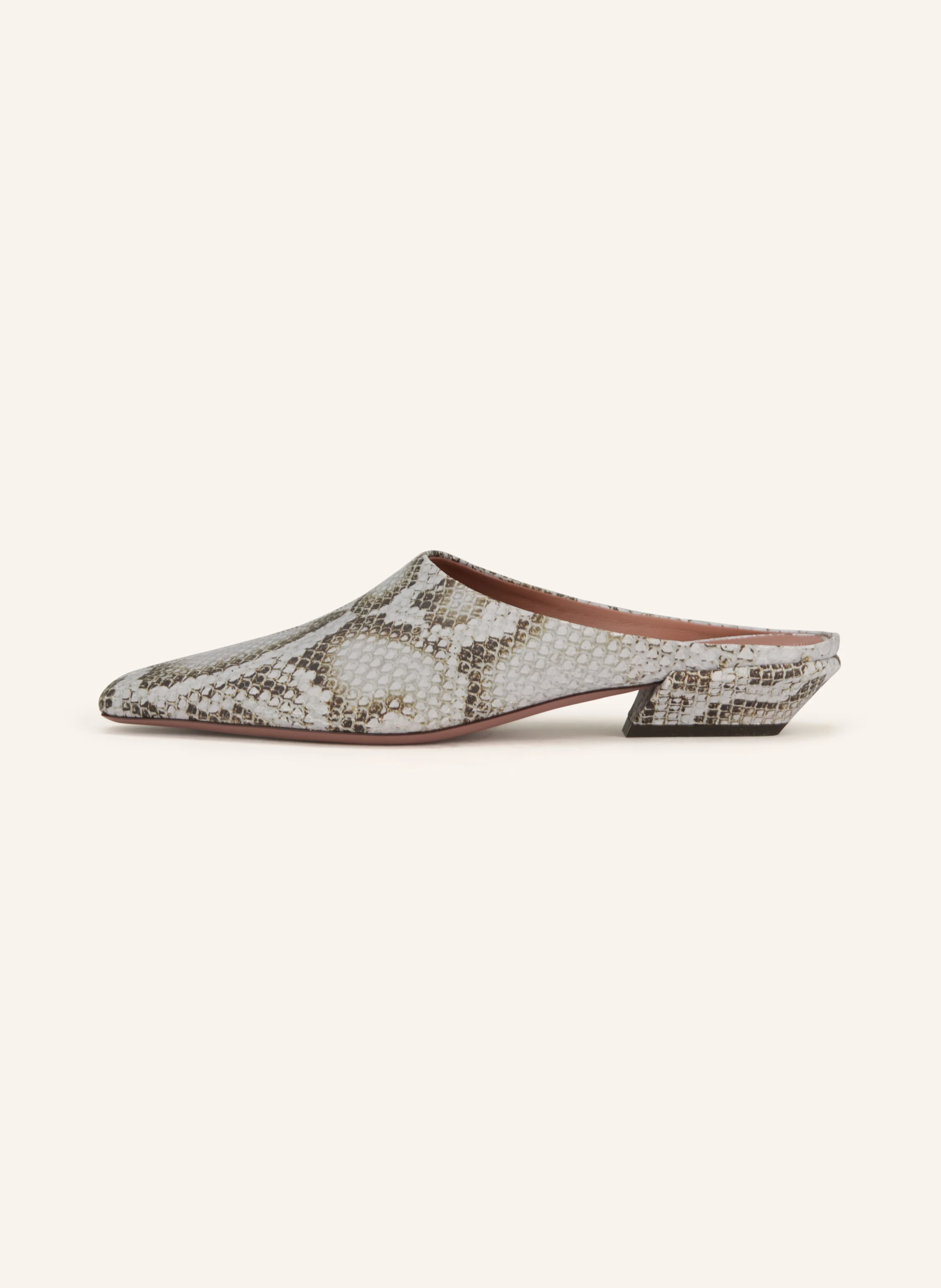 PARIS TEXAS Mules BELLE: BLUE GRAY / KHAKI