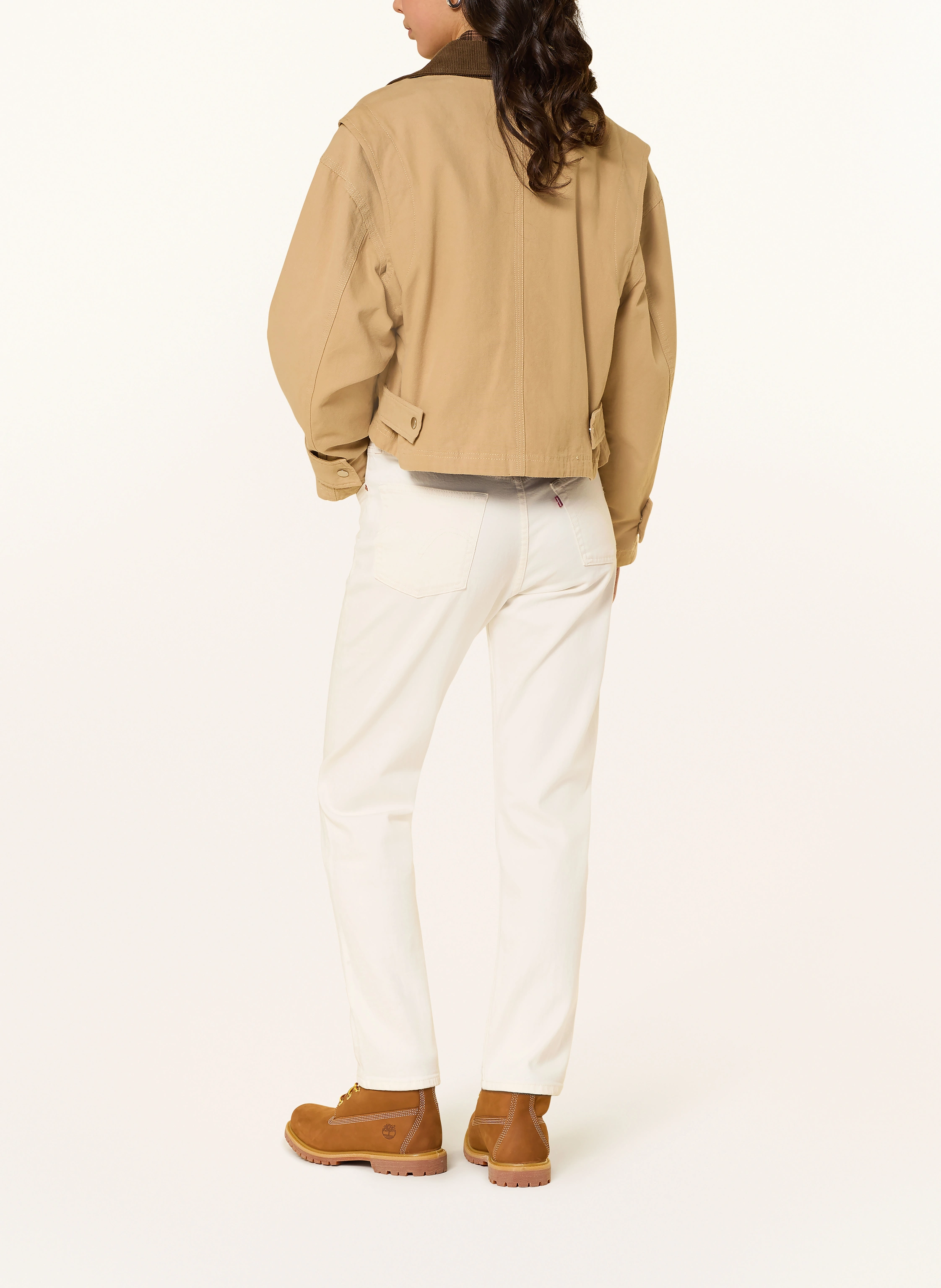 Levi's® Straight Jeans 501 CROP: 74 Whites