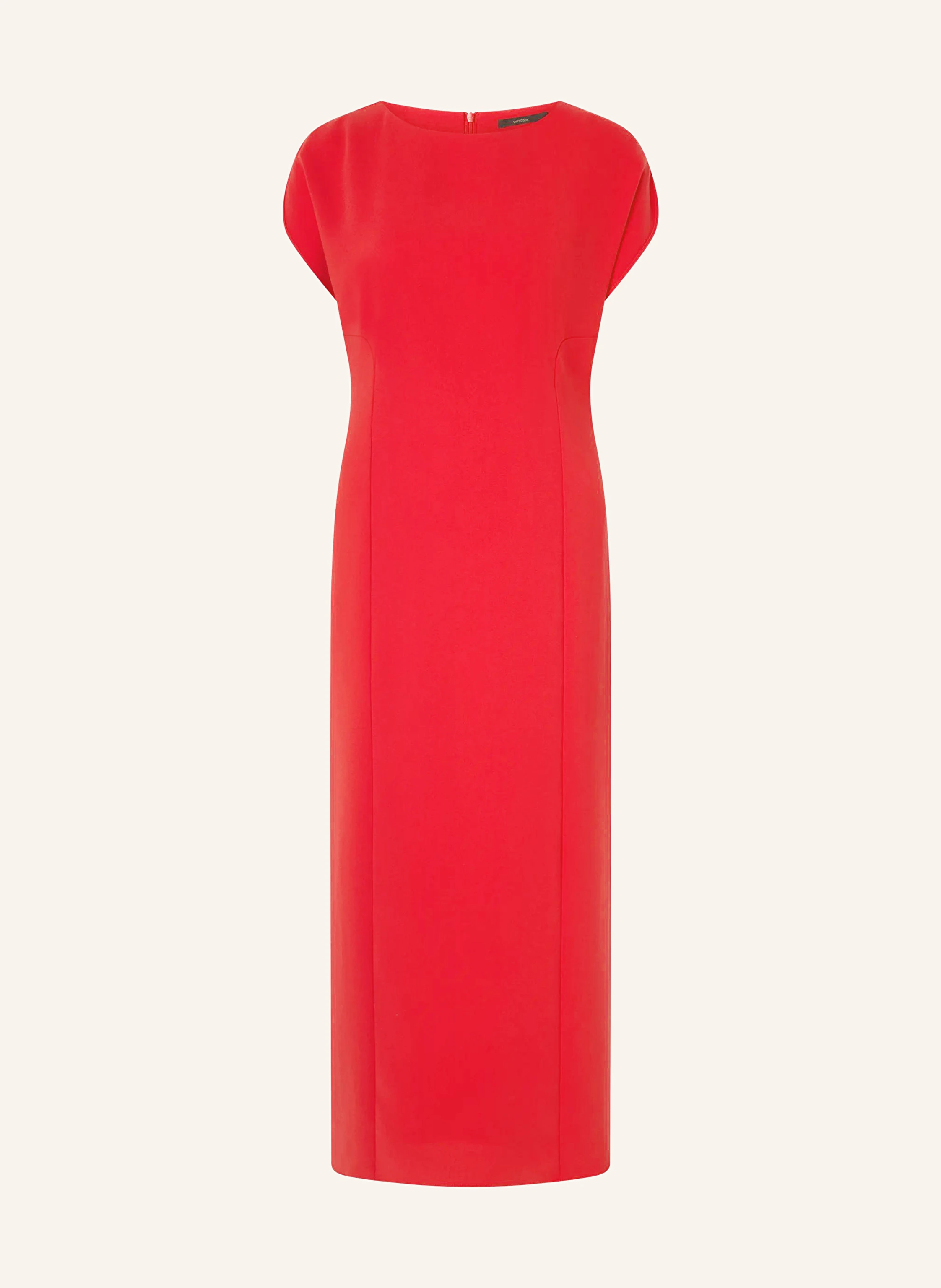 windsor. sheath dress in red windsor. sheath dress in red