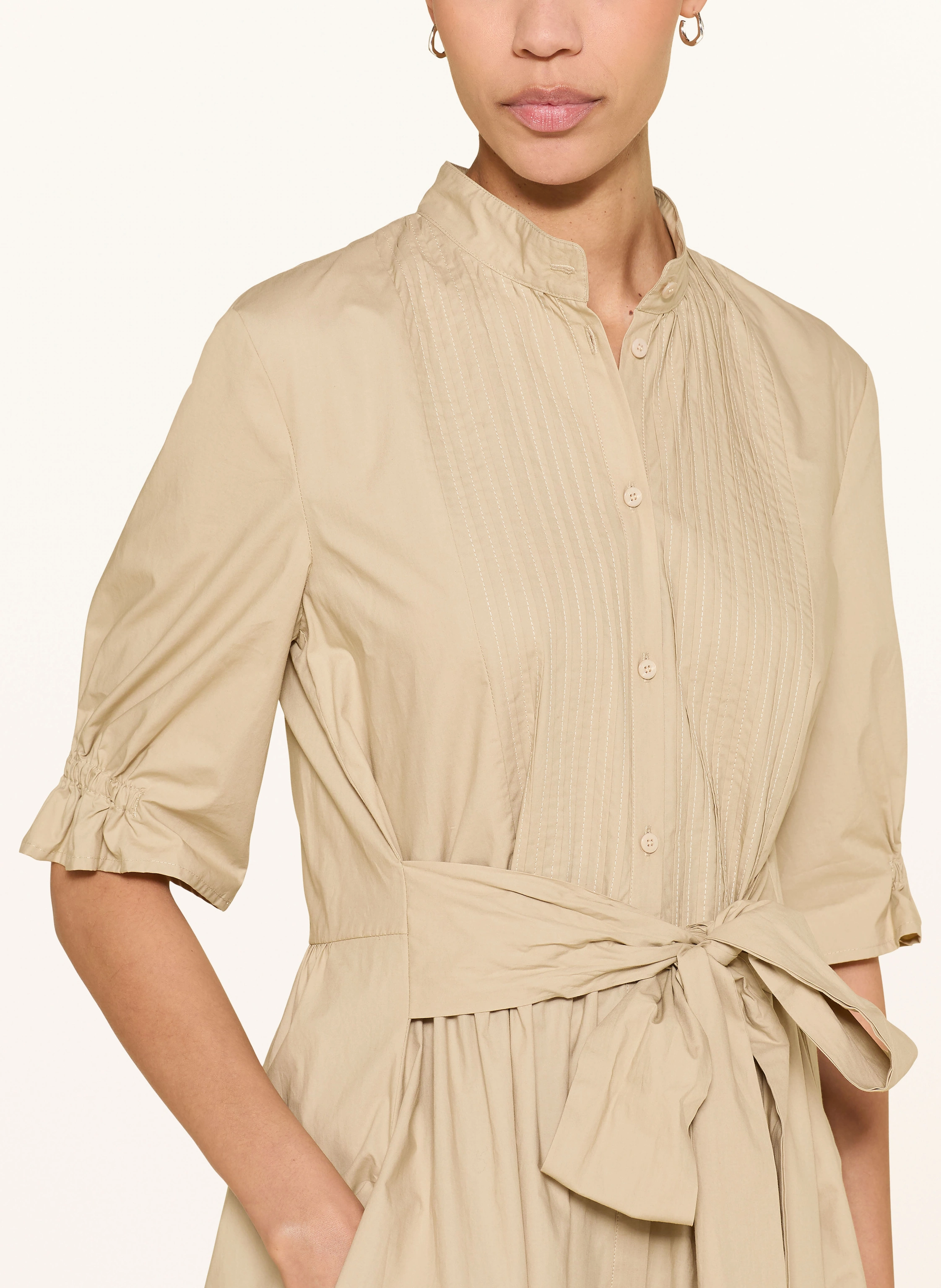 LUISA CERANO dress: CAMEL