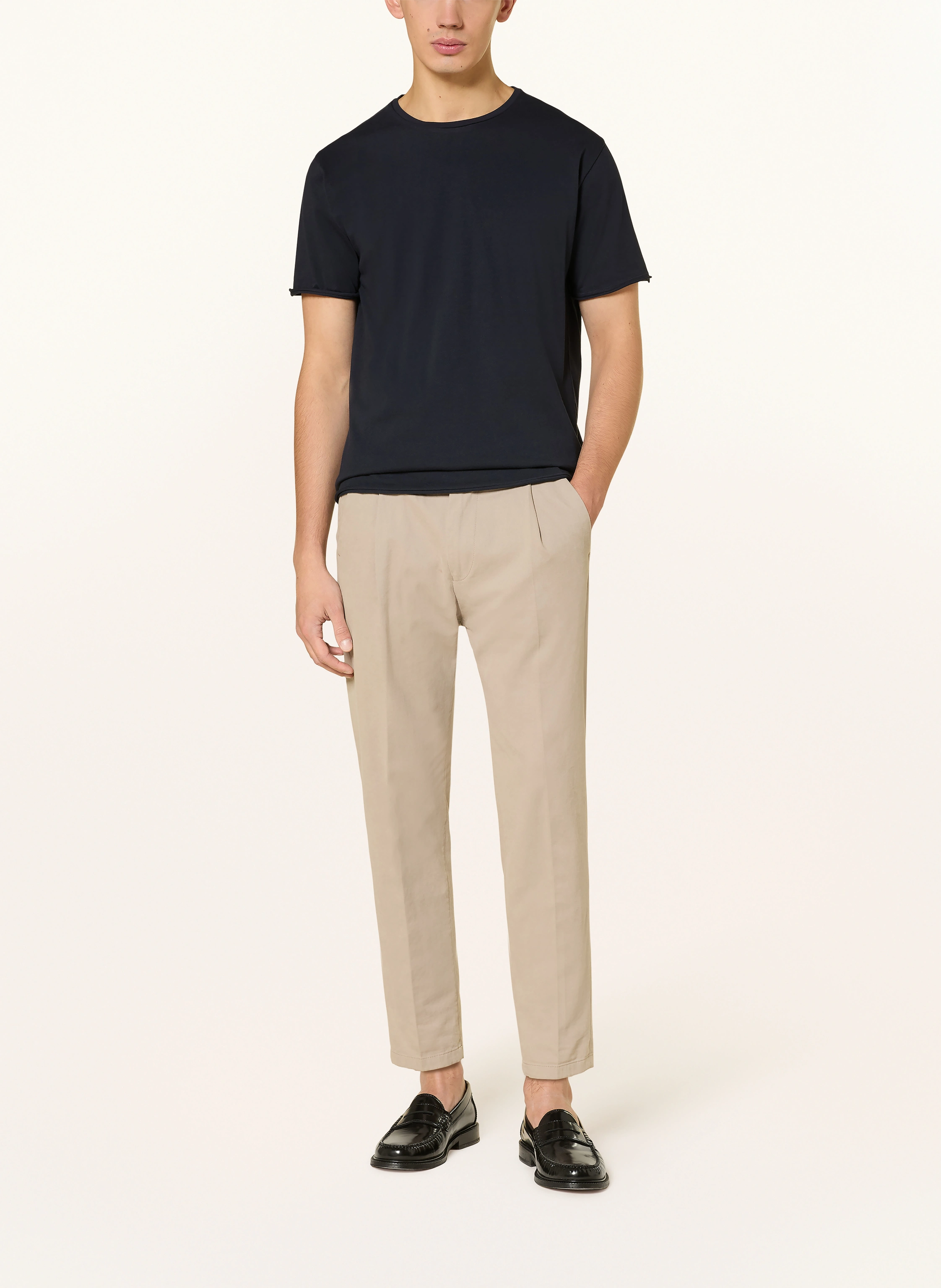 DRYKORN Tricou KENDRICK: ALBASTRU ÎNCHIS
