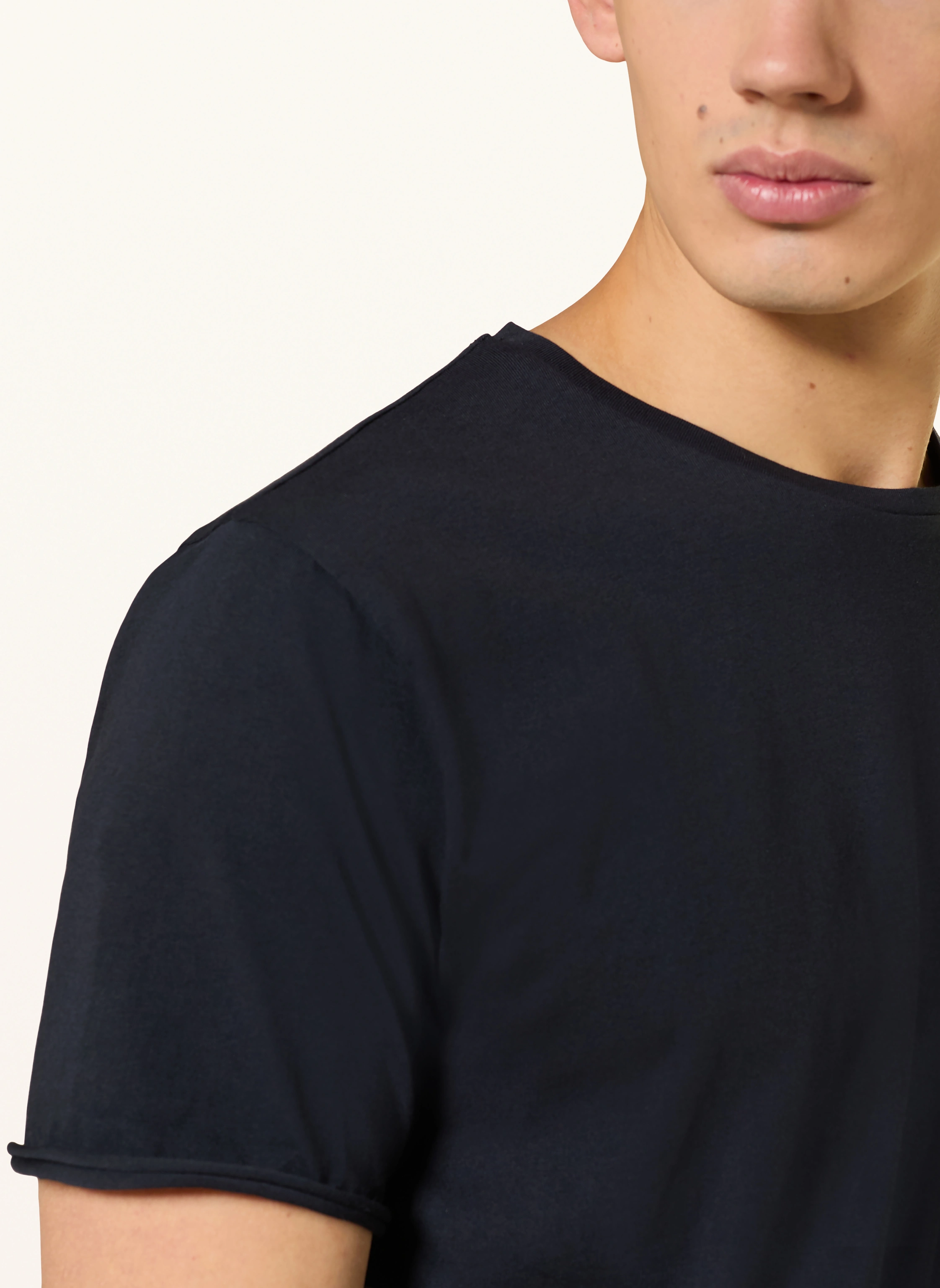 DRYKORN Tricou KENDRICK: ALBASTRU ÎNCHIS