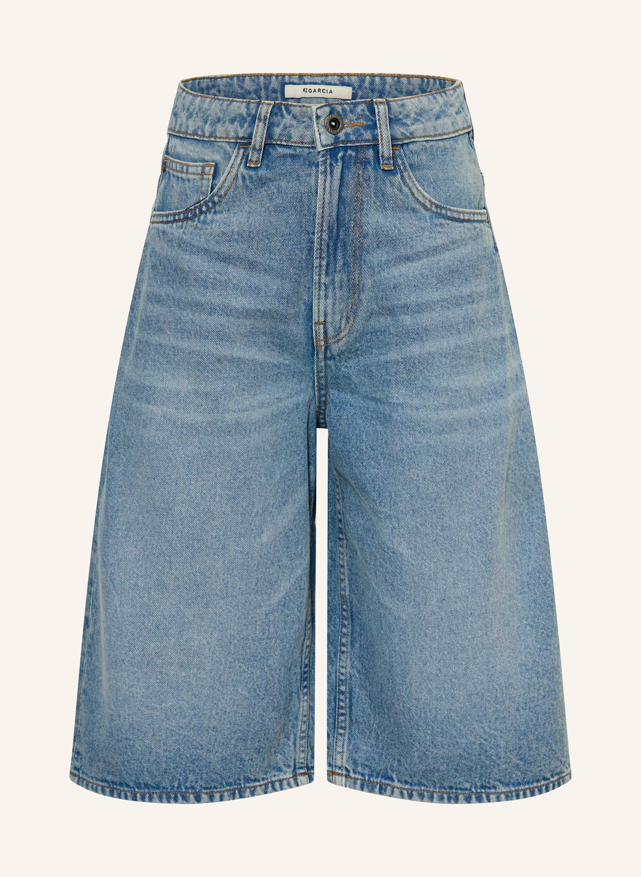 GARCIA denim shorts: LIGHT BLUE