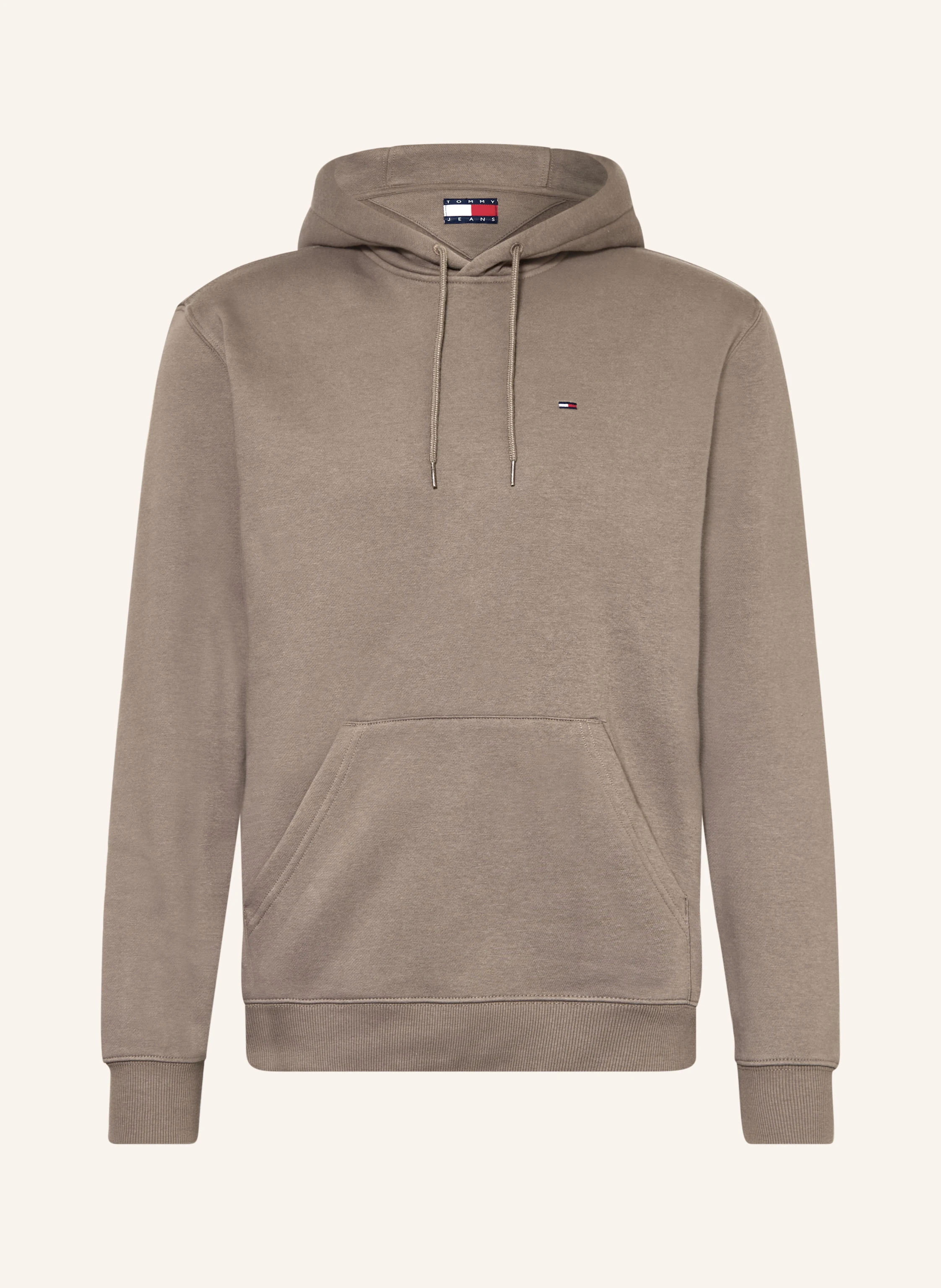 TOMMY JEANS Hoodie: TAUPE