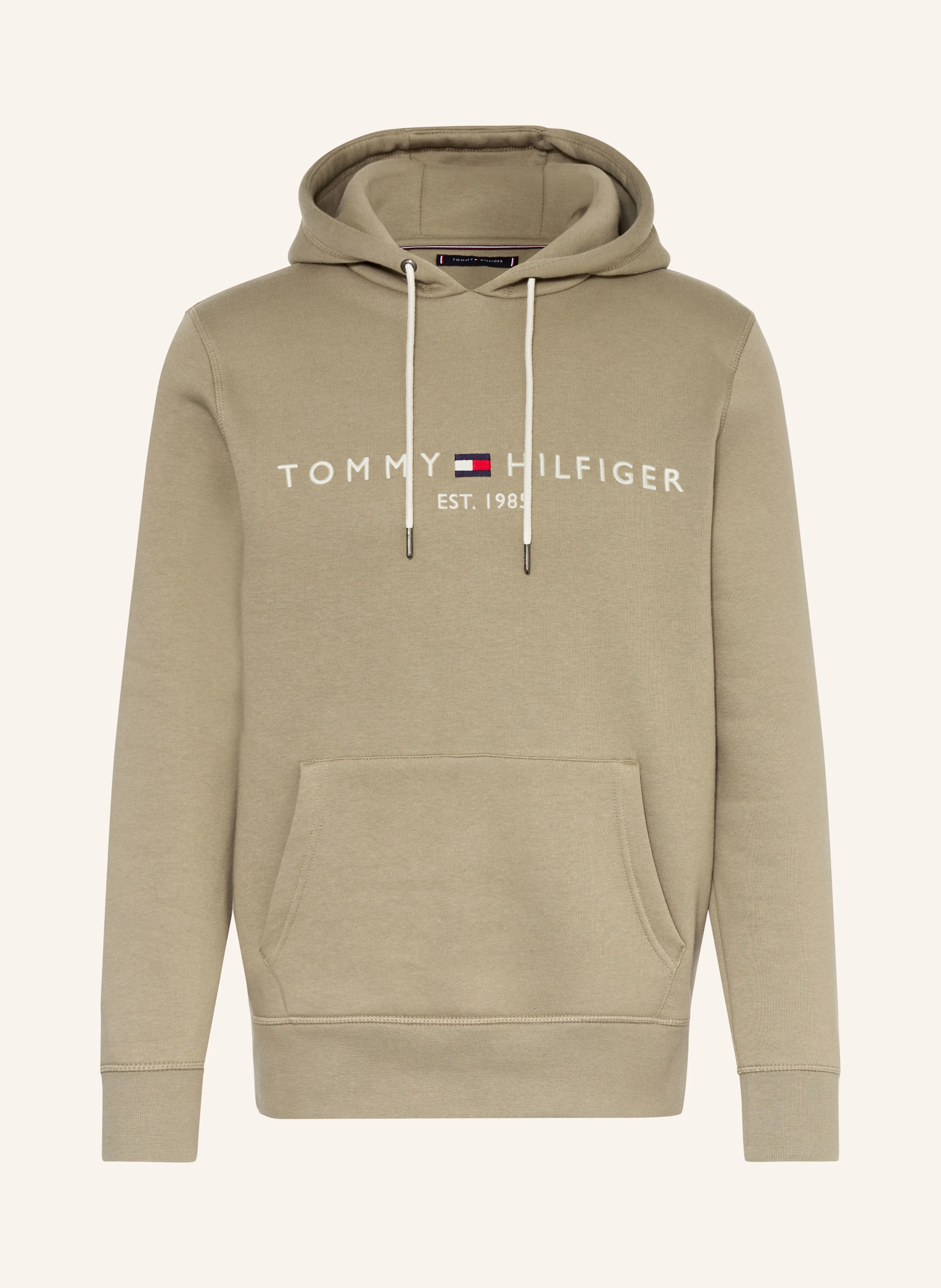 TOMMY HILFIGER Hoodie: OLIVE