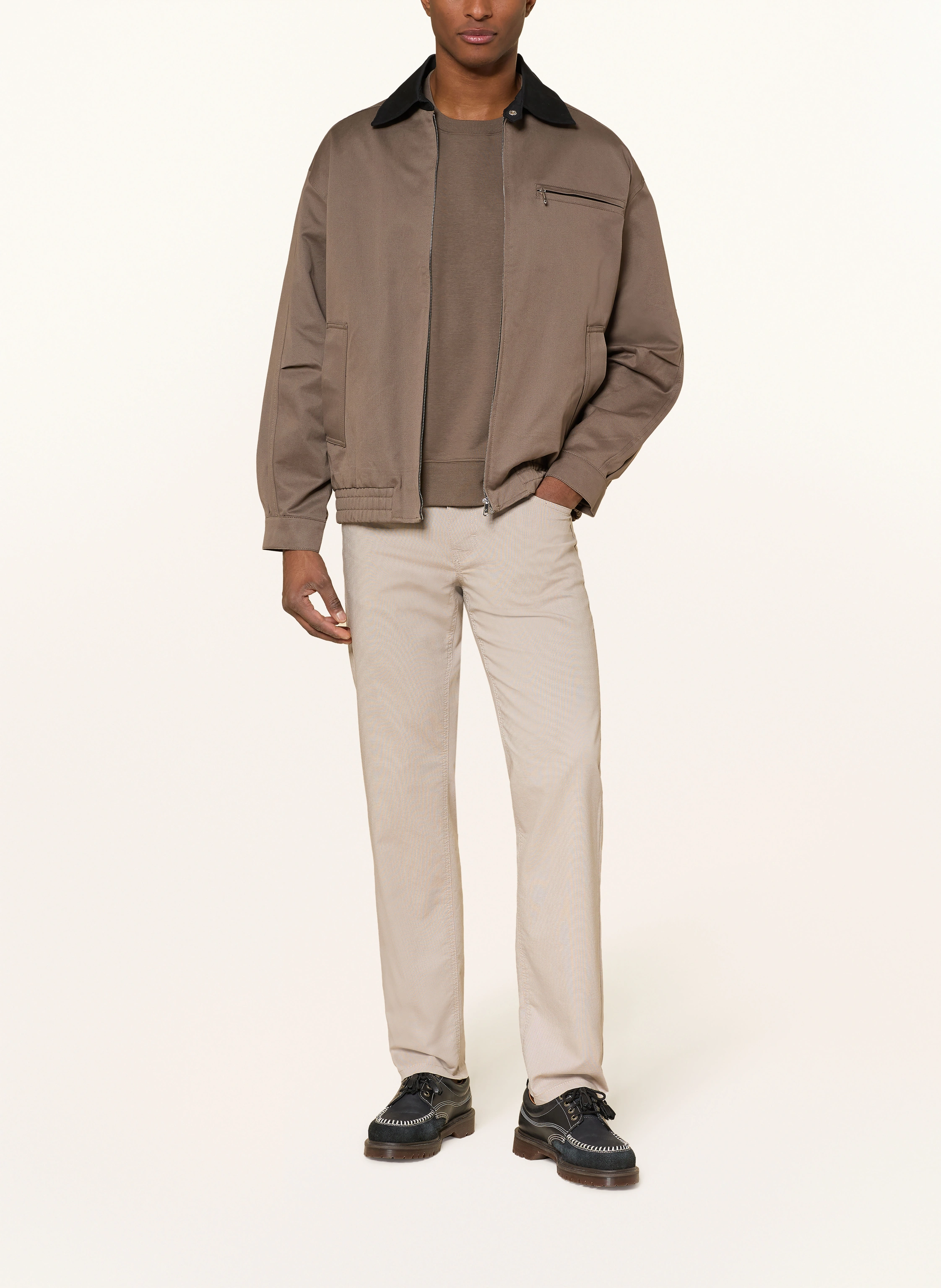MAC Bukser ARNE Modern Fit: LYSEBRUN