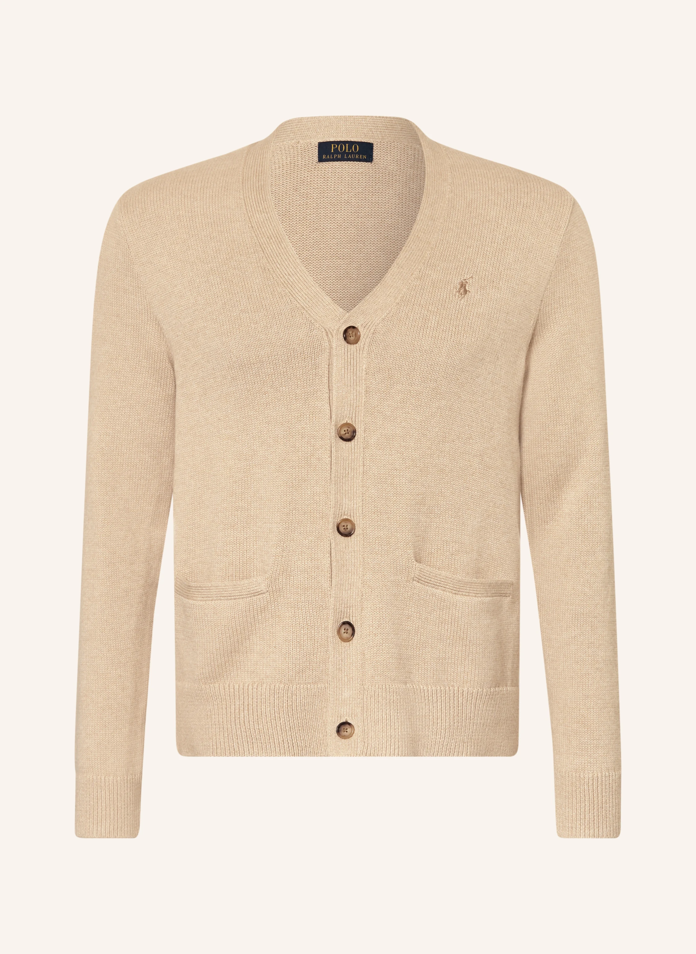 POLO RALPH LAUREN Cardigan in camel